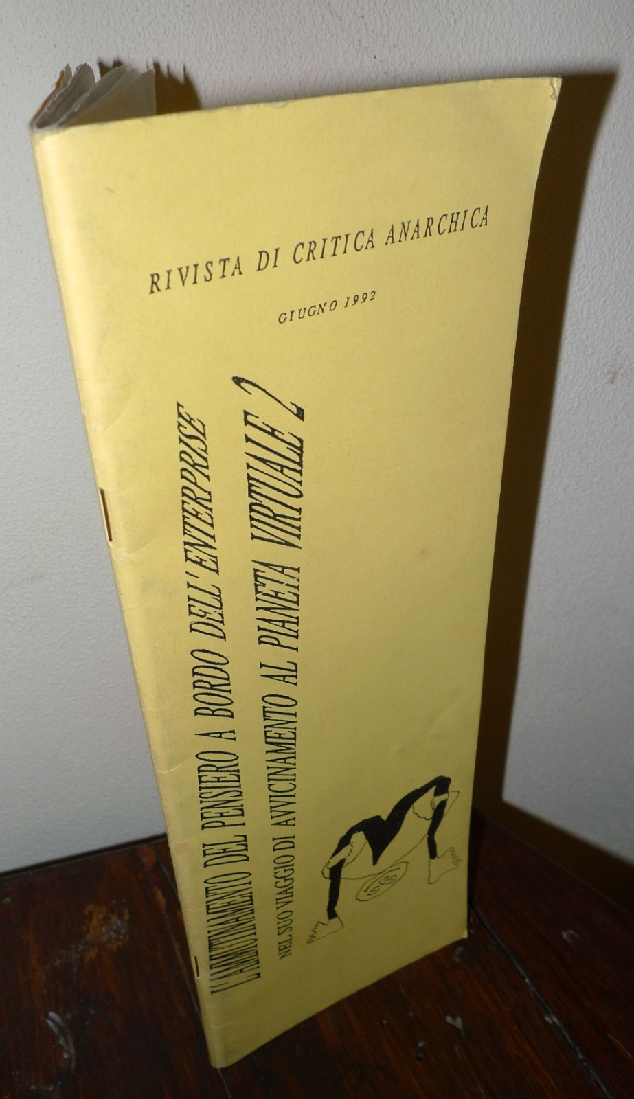 RIVISTA DI CRITICA ANARCHICA n.2 giu.1992.Numero unico,Bologna[ANARCHIA
