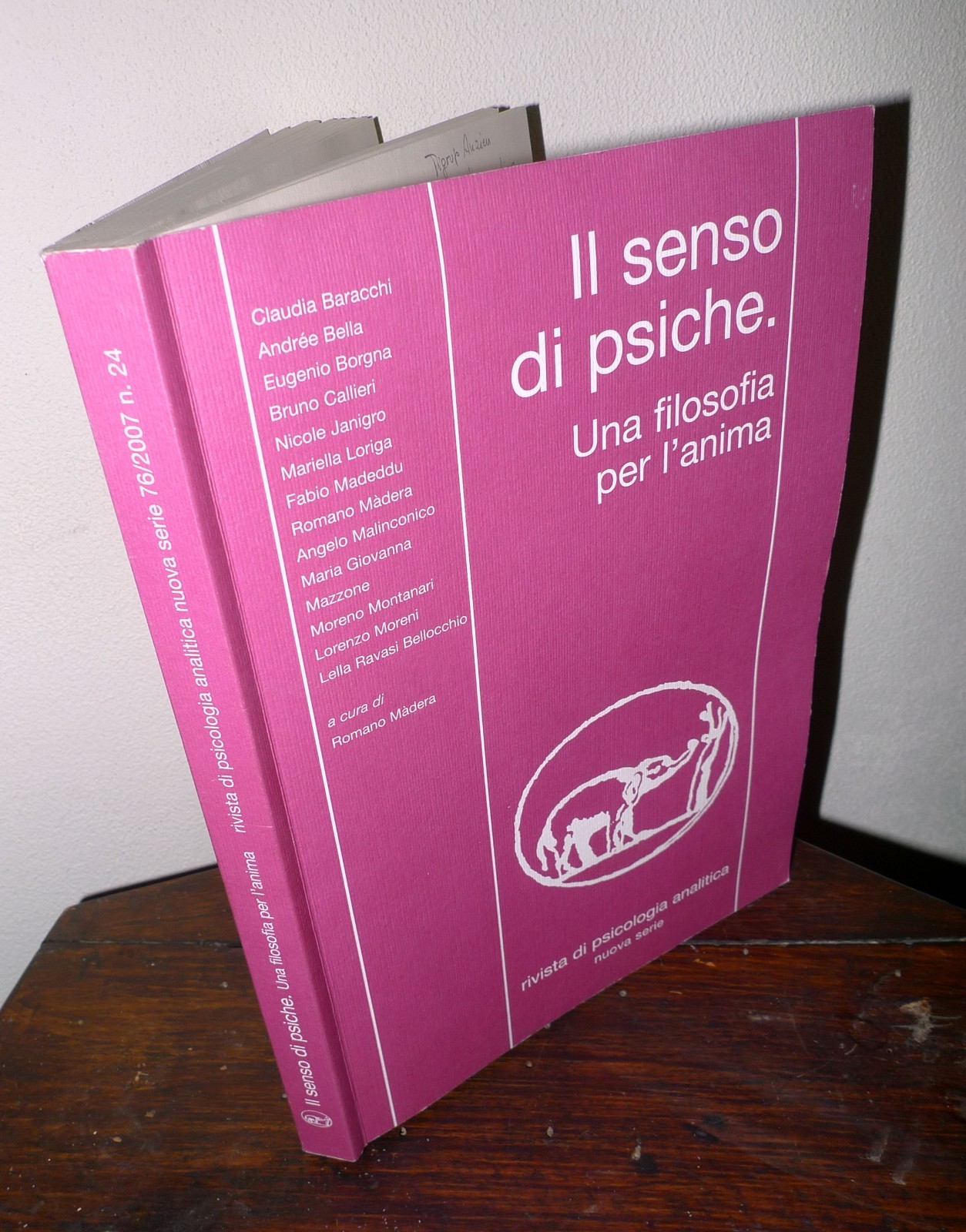 RIVISTA DI PSICOLOGIA ANALITICA 24 2007.UN SENSO DI PSICHE.FILOSOFIA PER …