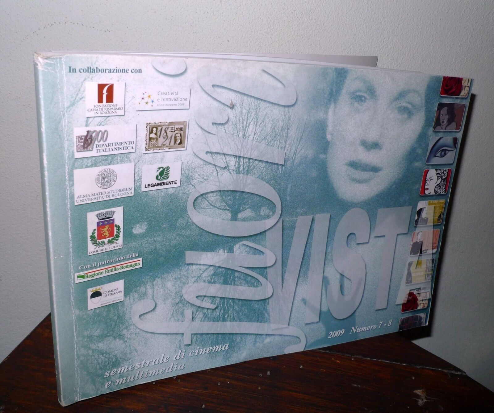 Rivista FUORI VISTA n.7-8 2009.Semestrale di cinema,Caracult[ALIDA VALLI
