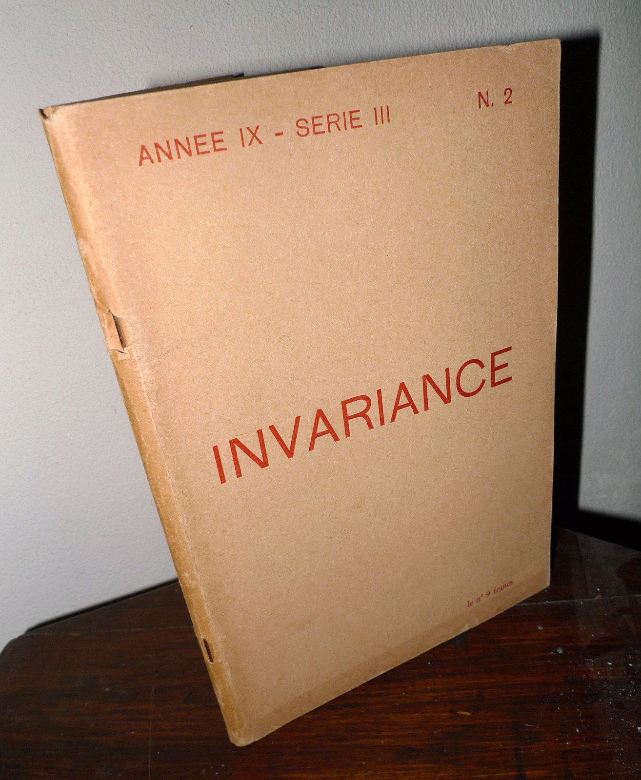 Rivista INVARIANCE A.IX-Série III n.2 1976[Camatte,comunismo,Bordiga,Cesarano