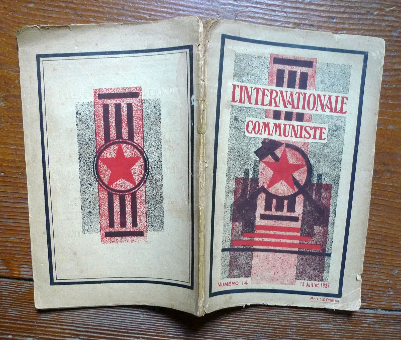 Rivista L'INTERNATIONALE COMMUNISTE n.14 1927[comunismo,Cina,Mussolini