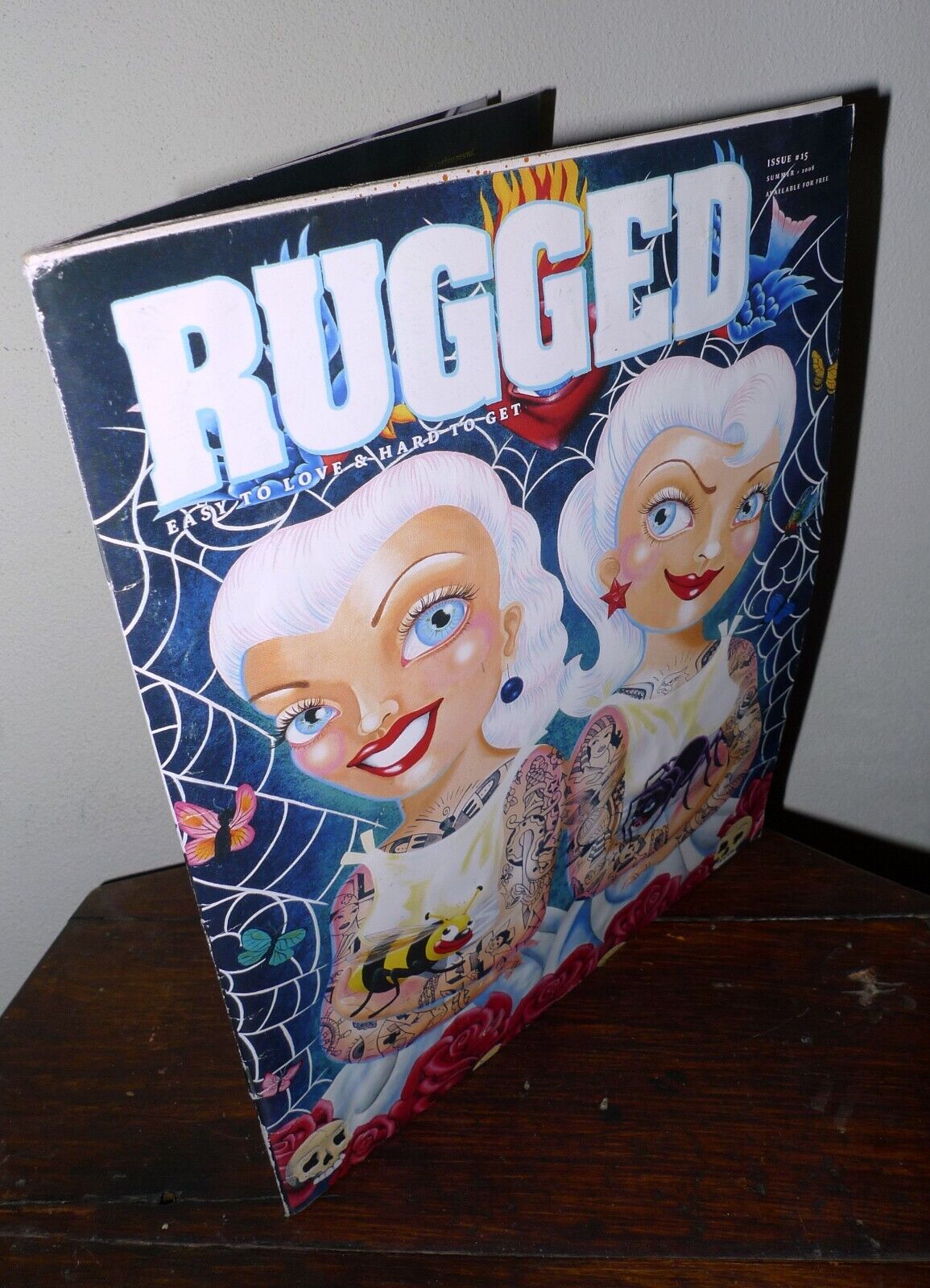 Rivista RUGGED ISSUE #15 2008[Carhartt,Sozy One,Skateboard,Graffiti,Street Art