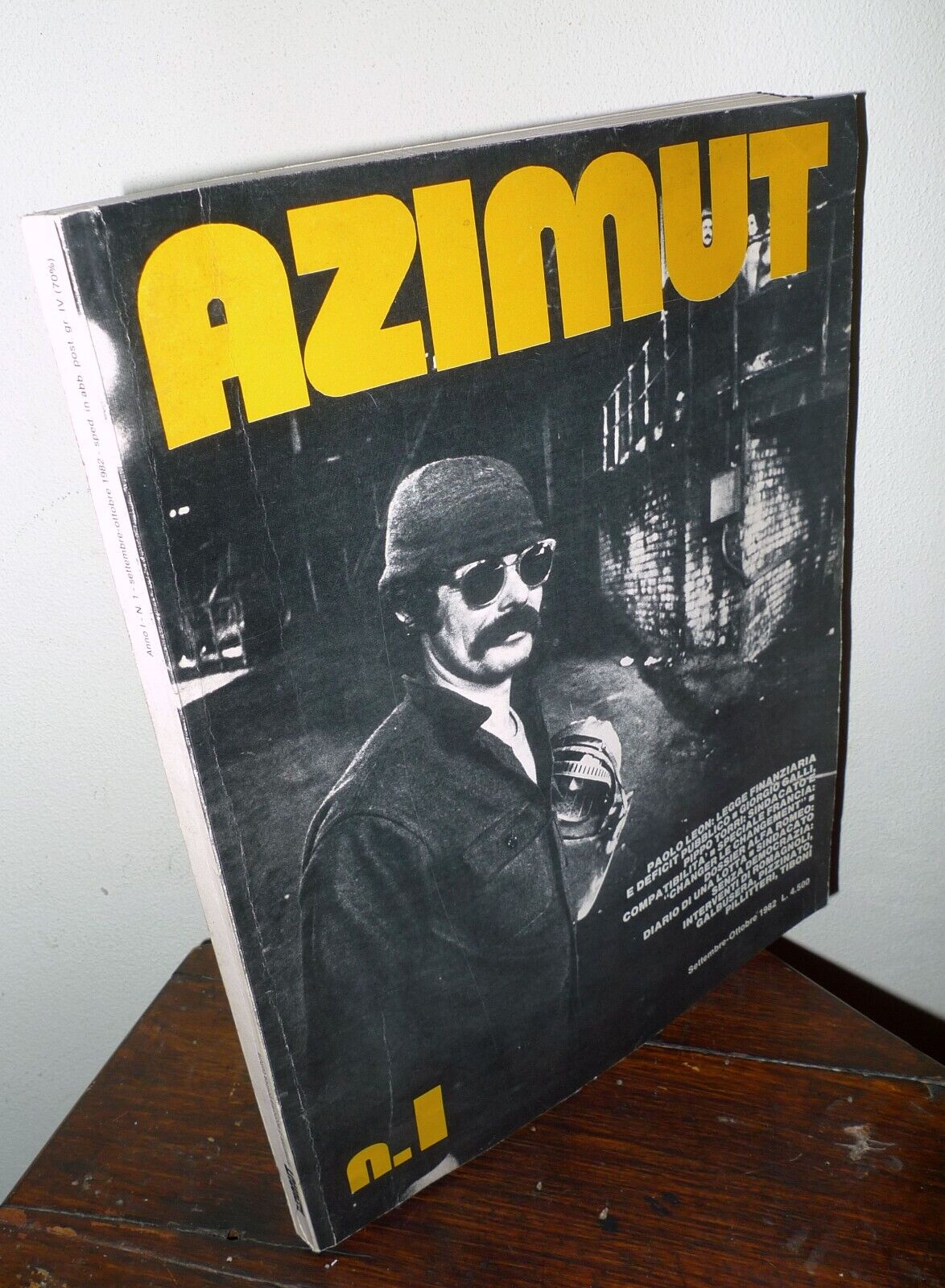 Rivista sindacale AZIMUT Anno I n.1 1982.BIMESTRALE DI ECONOMIA POLITICA …