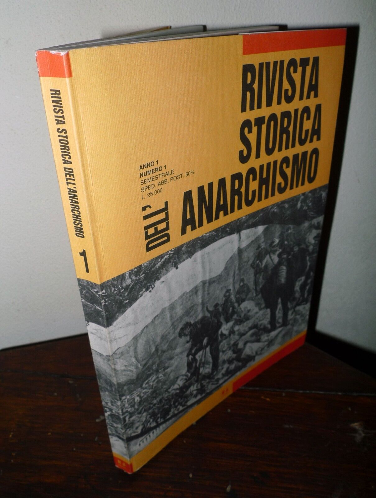 RIVISTA STORICA DELL'ANARCHISMO n.1 1994,Biblioteca Franco Serantini[anarchia