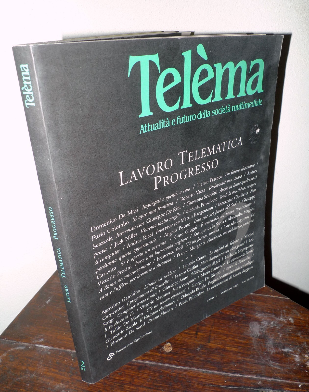 Rivista TELEMA 2 1995 LAVORO TELEMATICA PROGRESSO[nuove tecnologie,multimedia