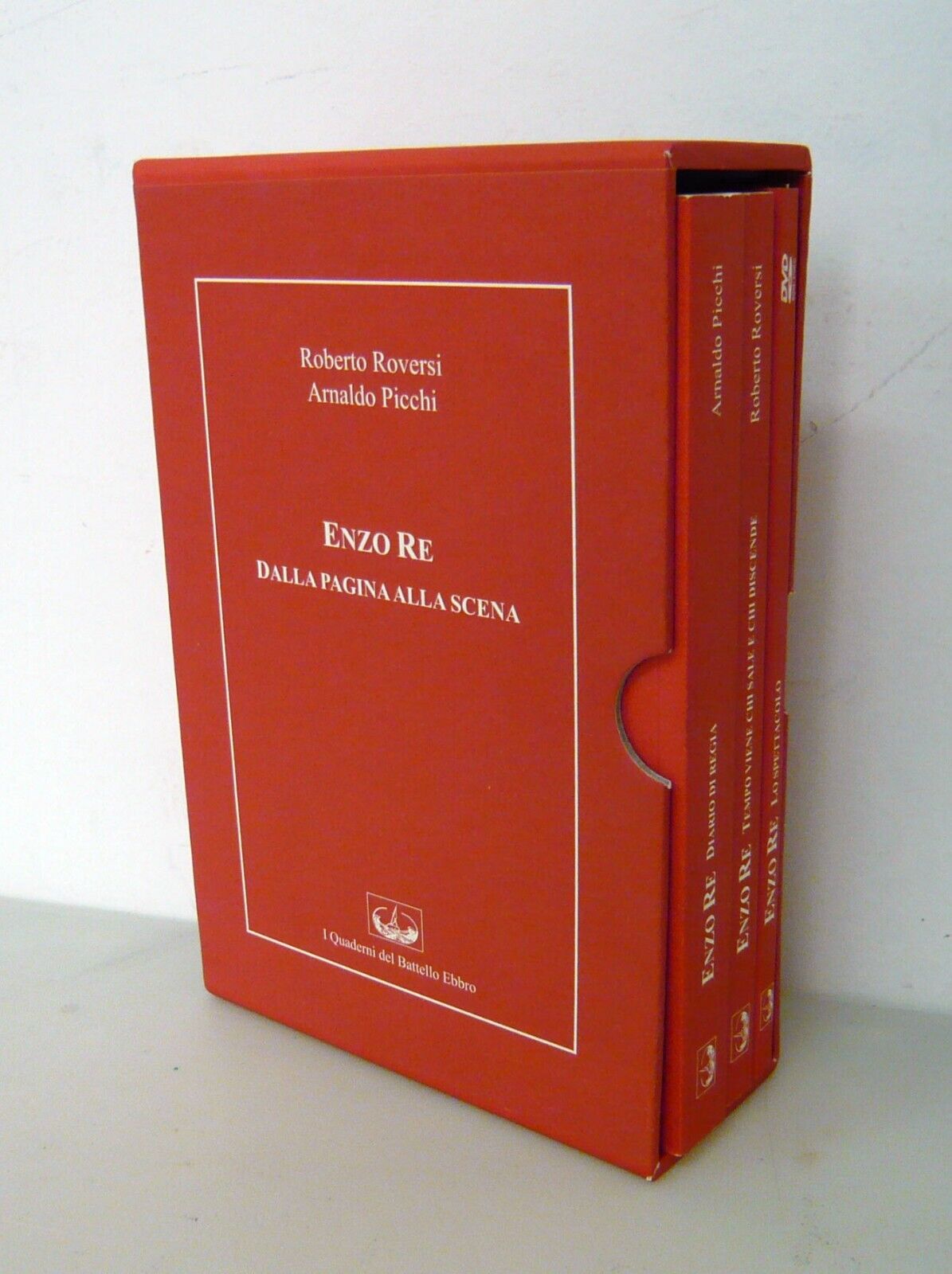 Roberto Roversi,ENZO RE.2 voll+DVD,Battello Ebbro 2012[teatro,Lucio Dalla,Picchi
