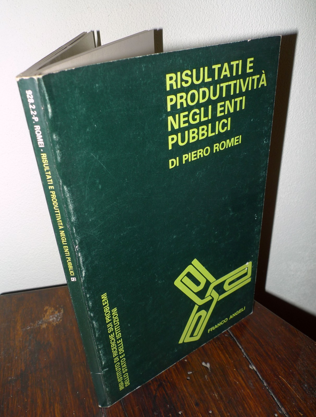 Romei,RISULTATI E PRODUTTIVITÀ NEGLI ENTI PUBBLICI,1988[PUBBLICA AMMINISTRAZIONE