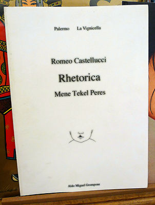 Romeo Castellucci,RHETORICA,2000[Teatro,Societas Raffaello Sanzio,catalogo