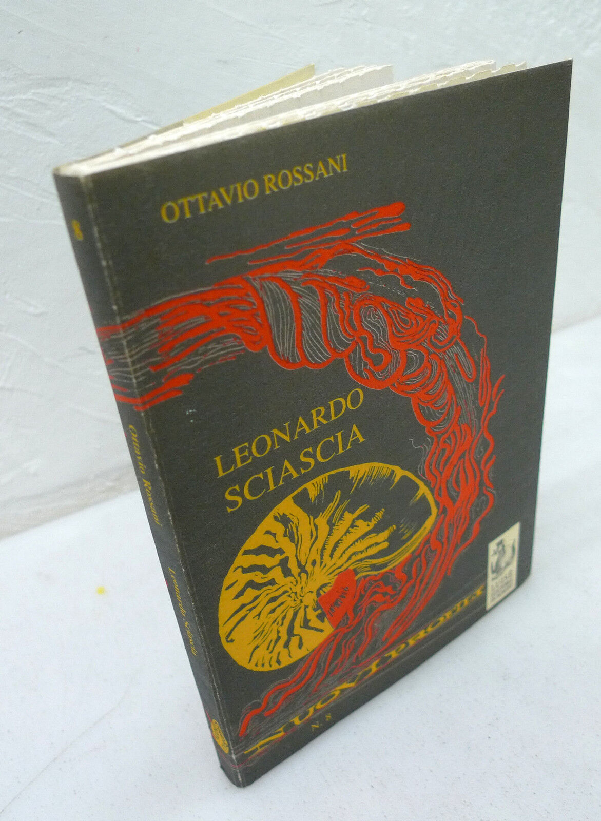 Rossani,LEONARDO SCIASCIA,Luisè 1990 I^[biografia,opera,interviste,critica