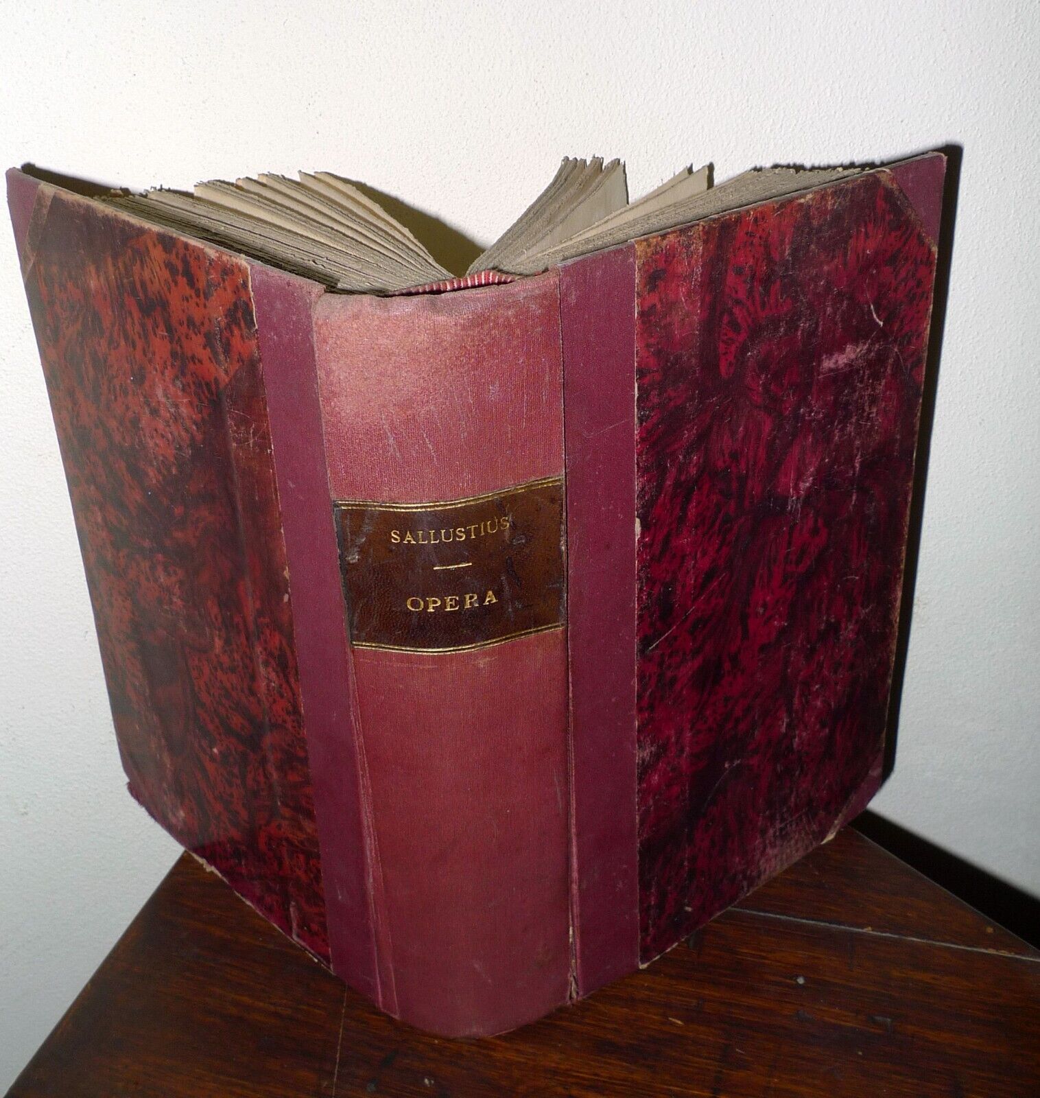 Sallustio,C.CRISPI SALLUSTII OPERA QUAE EXSTANT OMNIA,1827 Pomba[STORIA ROMANA