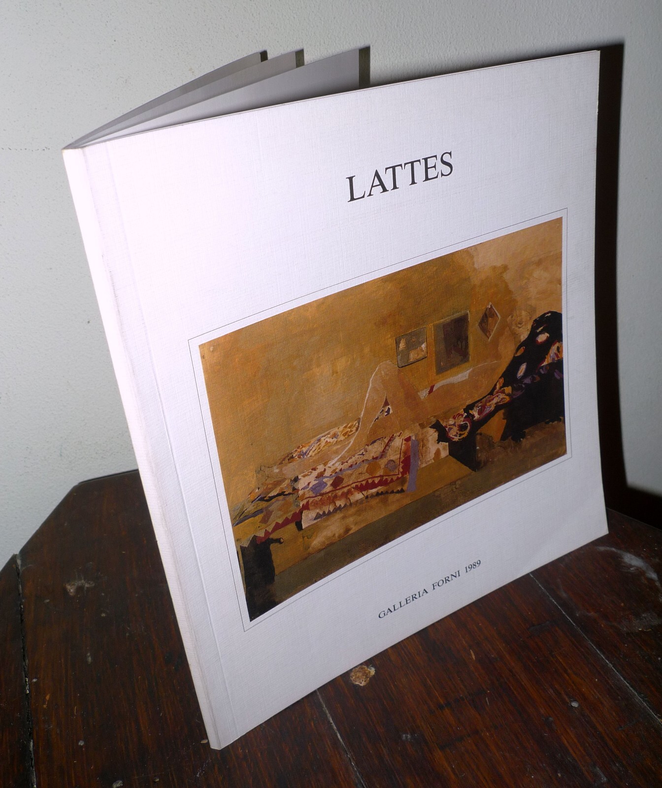 Santini,MARIO LATTES.Catalogo della mostra,1989 Forni Galleria d'Arte,Bologna