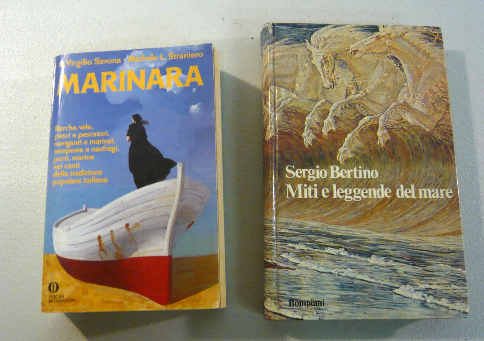 Savona-Straniero,MARINARA,1980/Bertino,MITI E LEGGENDE DEL MARE,1977
