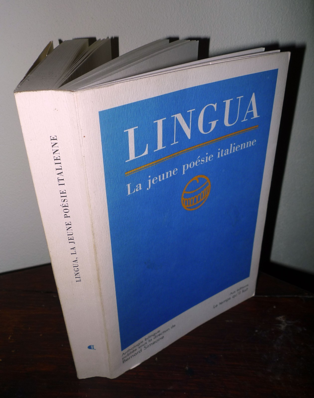 Simeone,LINGUA.LA JEUNE POÉSIE ITALIENNE,1995[poesia italiana contemporanea