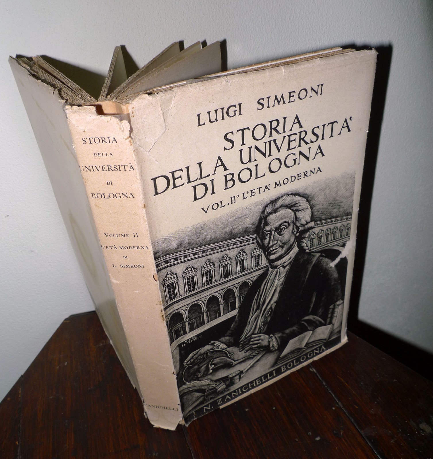 Simeoni,STORIA DELLA UNIVERSITÀ DI BOLOGNA II.L'ETÀ MODERNA,1940 Zanichelli