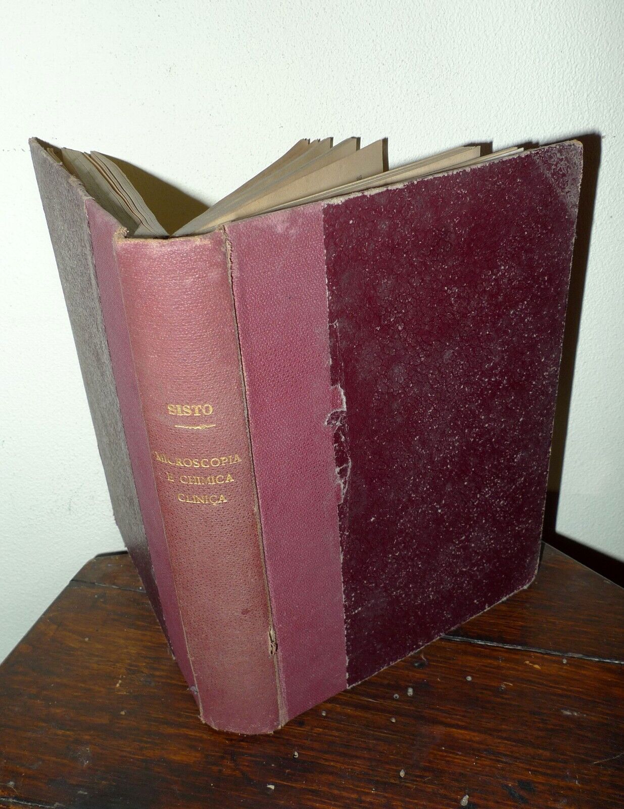Sisto,MICROSCOPIA E CHIMICA CLINICA,1929 UTET[STORIA MEDICINA