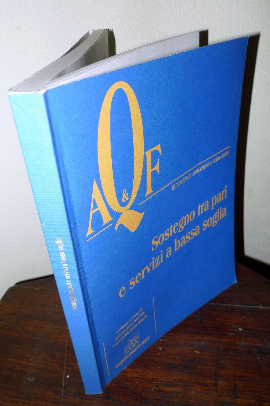 SOSTEGNO TRA PARI E SERVIZI A BASSA SOGLIA,2003 Gruppo Abele[TOSSICODIPENDENZA