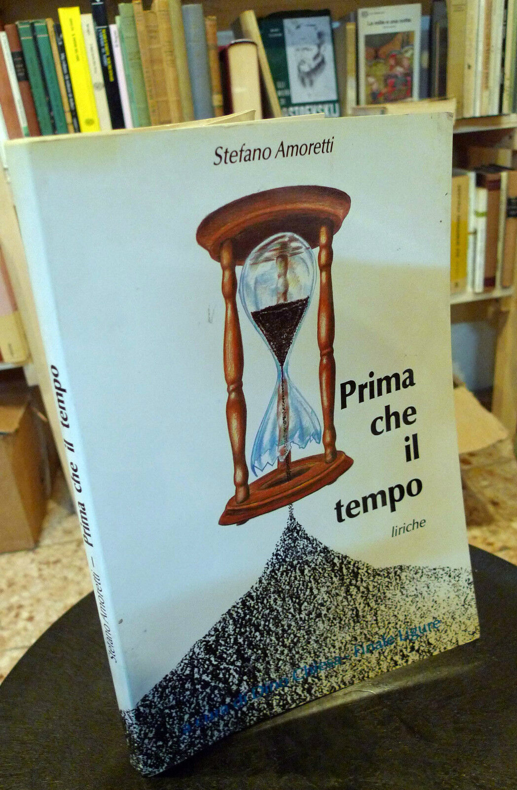 Stefano Amoretti,PRIMA CHE IL TEMPO.Liriche,1987 ed.num.[poesia,Vincenzo Vinotti