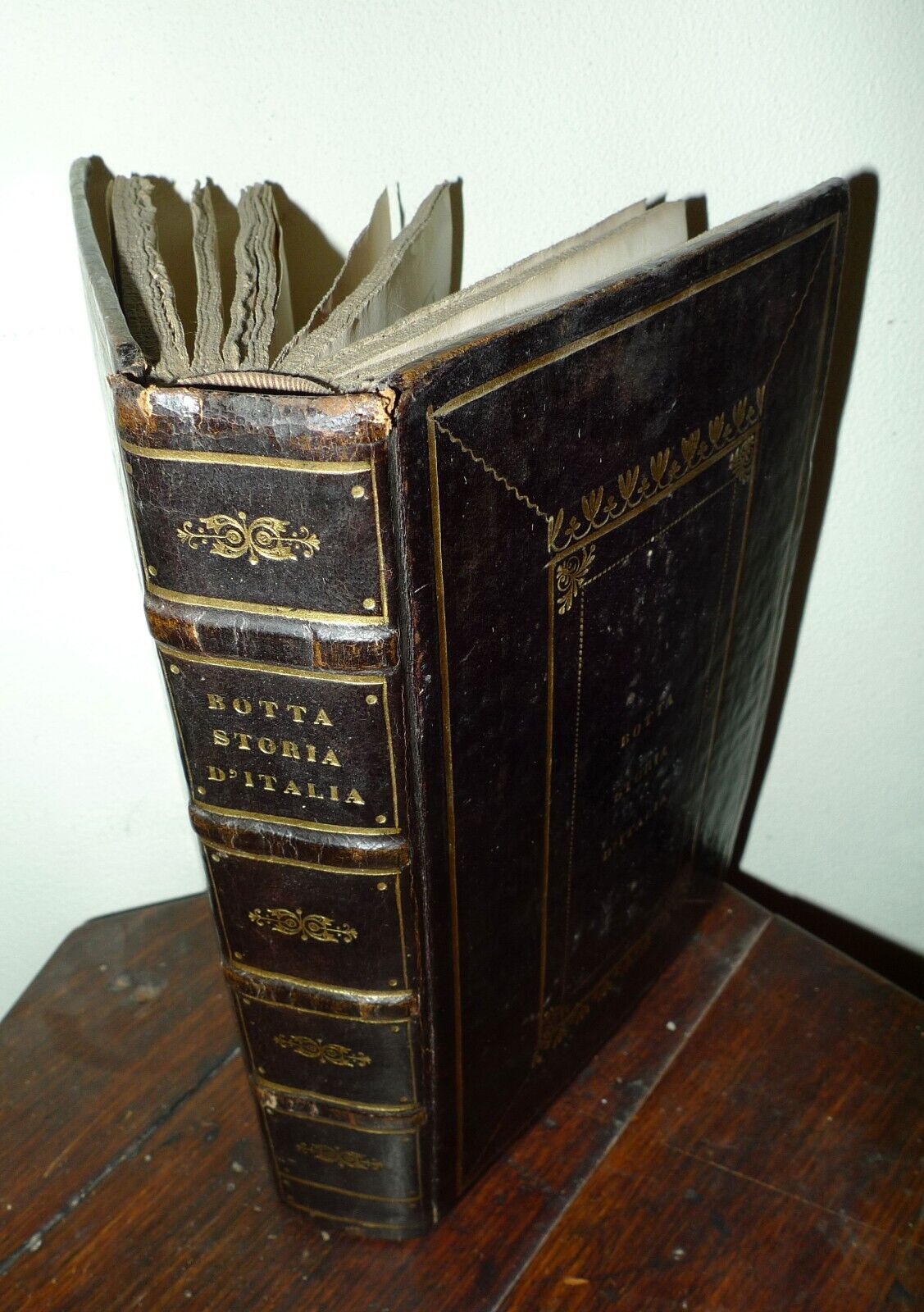 STORIA D'ITALIA DAL 1789 AL 1814 SCRITTA DA CARLO BOTTA.1834 …