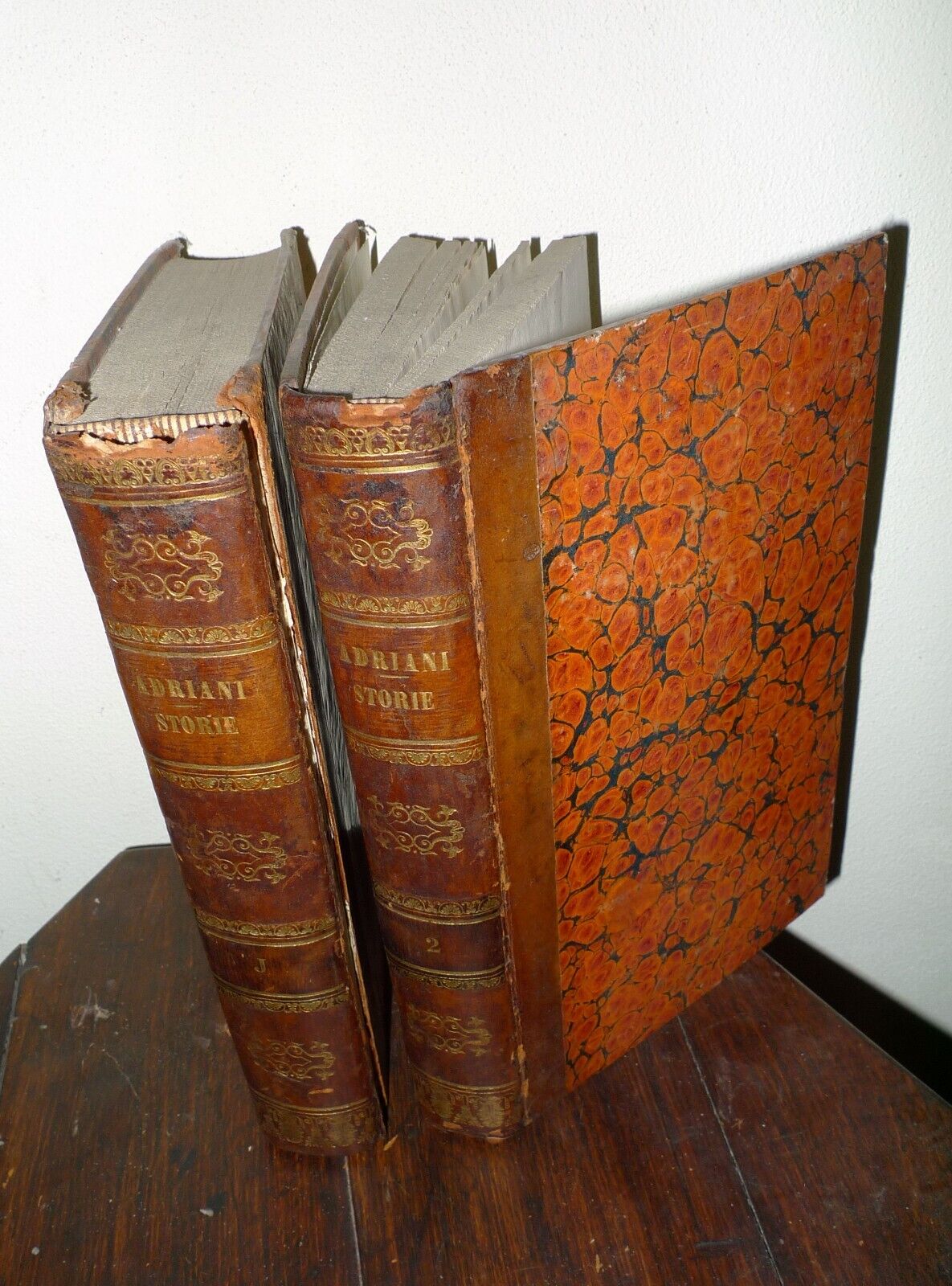 STORIE DI BERNARDO SEGNI E DI GIOVAMBATISTA ADRIANI,1834[storia,Firenze