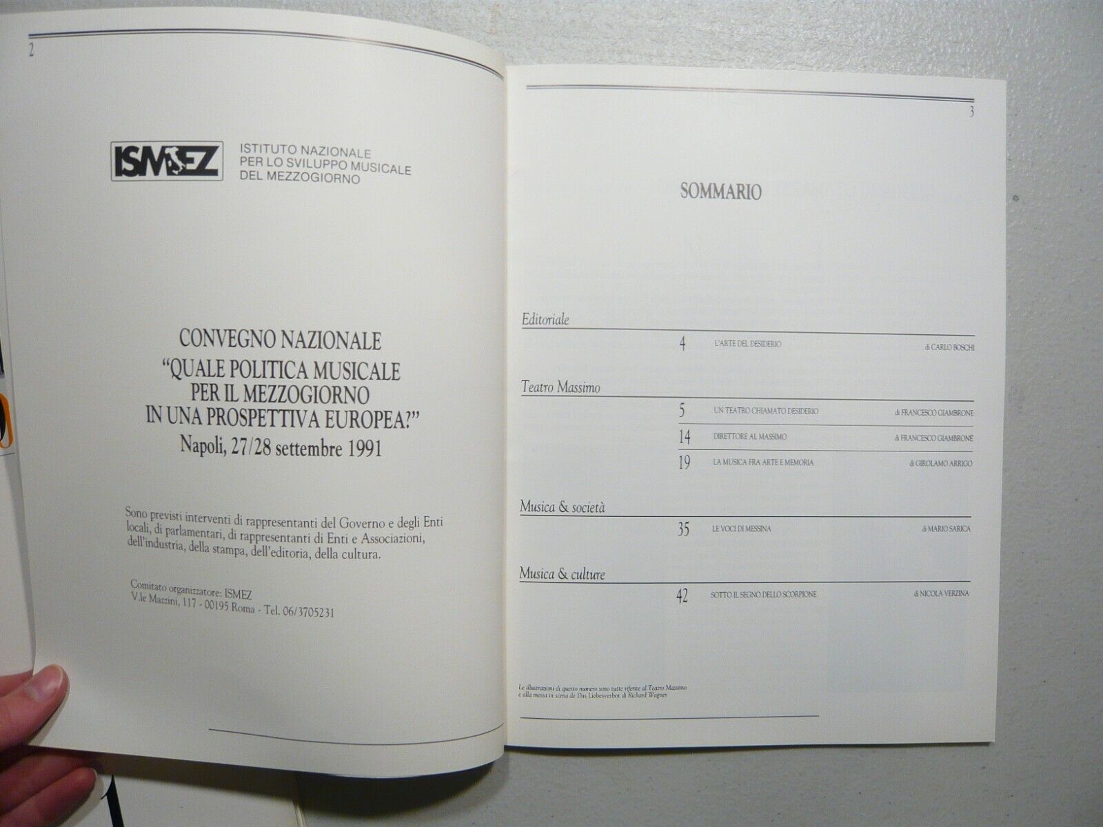 SUONOSUD 2 rivista trimestrale di culture musicali, 1991[musicologia