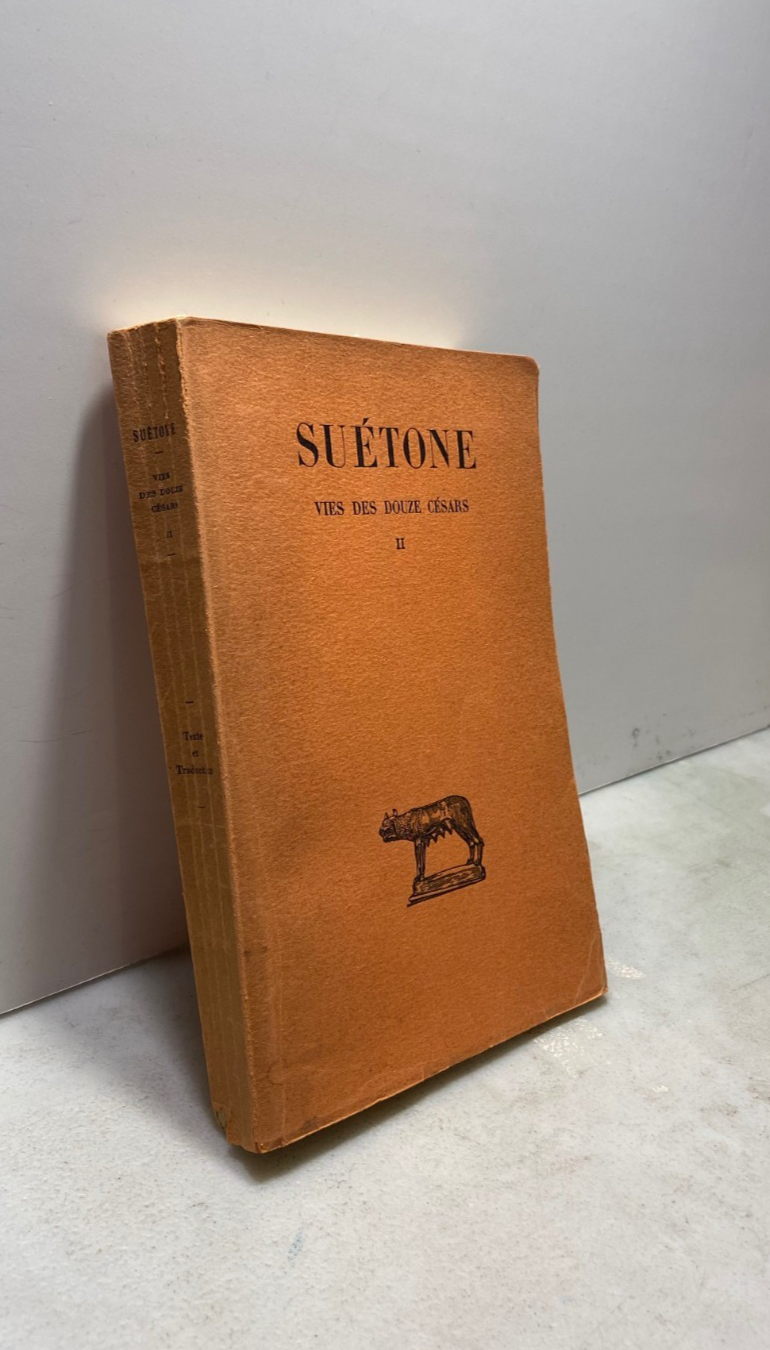 Svetonio,VIES DES DOUZE CÉSARS,2 voll.Les Belles Lettres 1954[Henri Ailloud