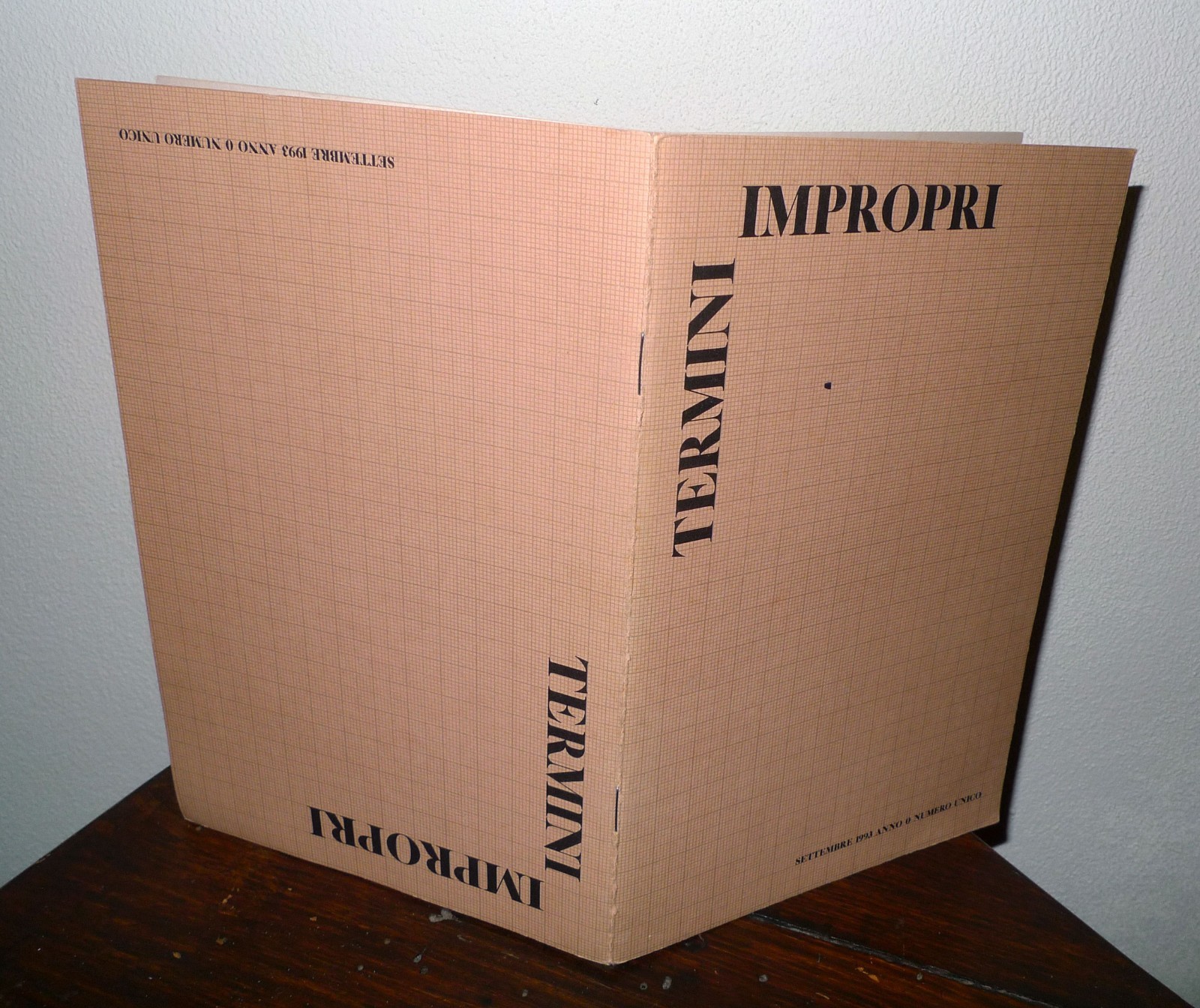 TERMINI IMPROPRI RIVISTA D'ARTE AD LIBITUM SETTEMBRE 1993 ANNO 0