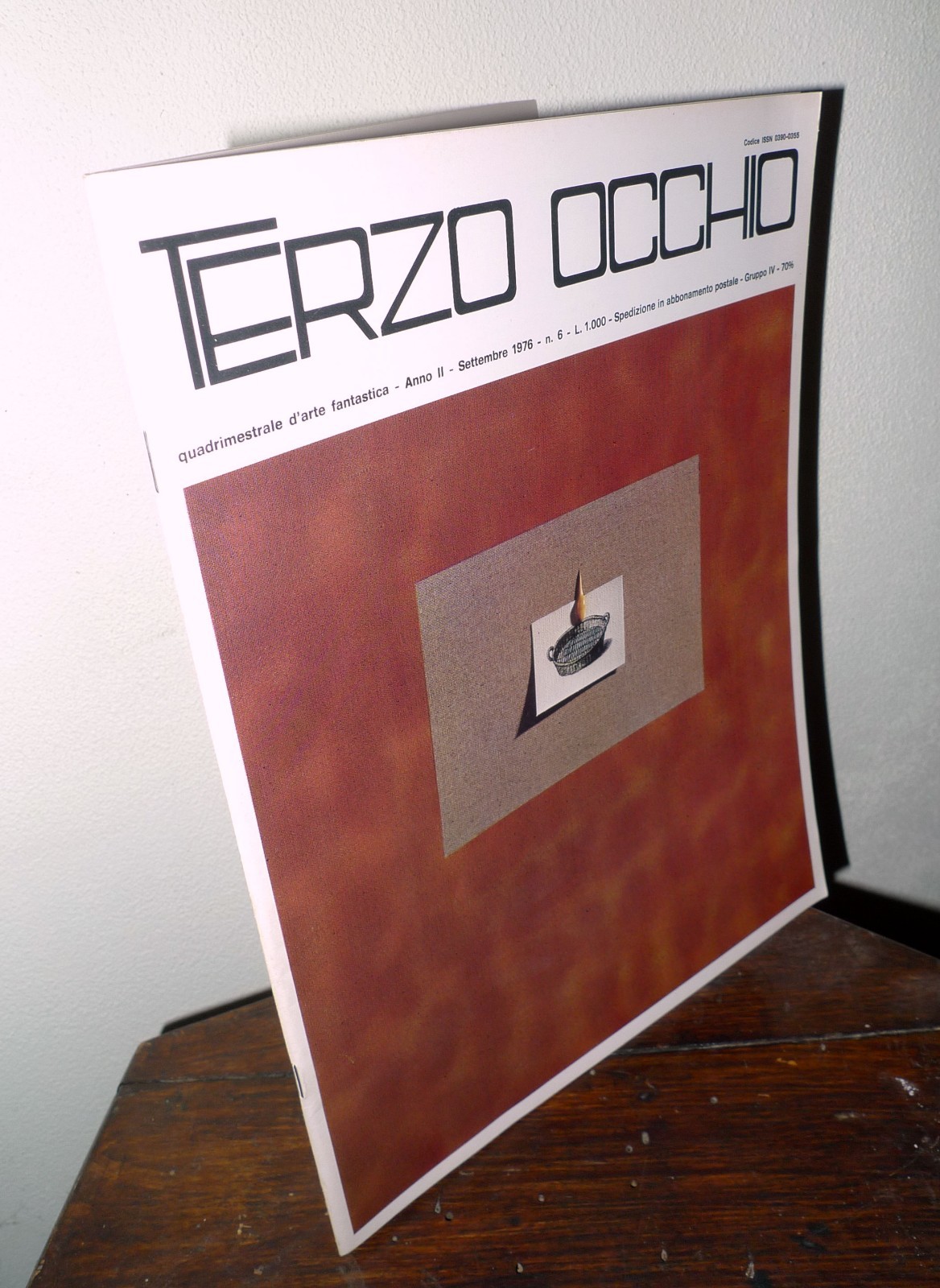 TERZO OCCHIO n.6 1976.QUADRIMESTRALE D'ARTE FANTASTICA[art brut,Pozzati,Cagnone