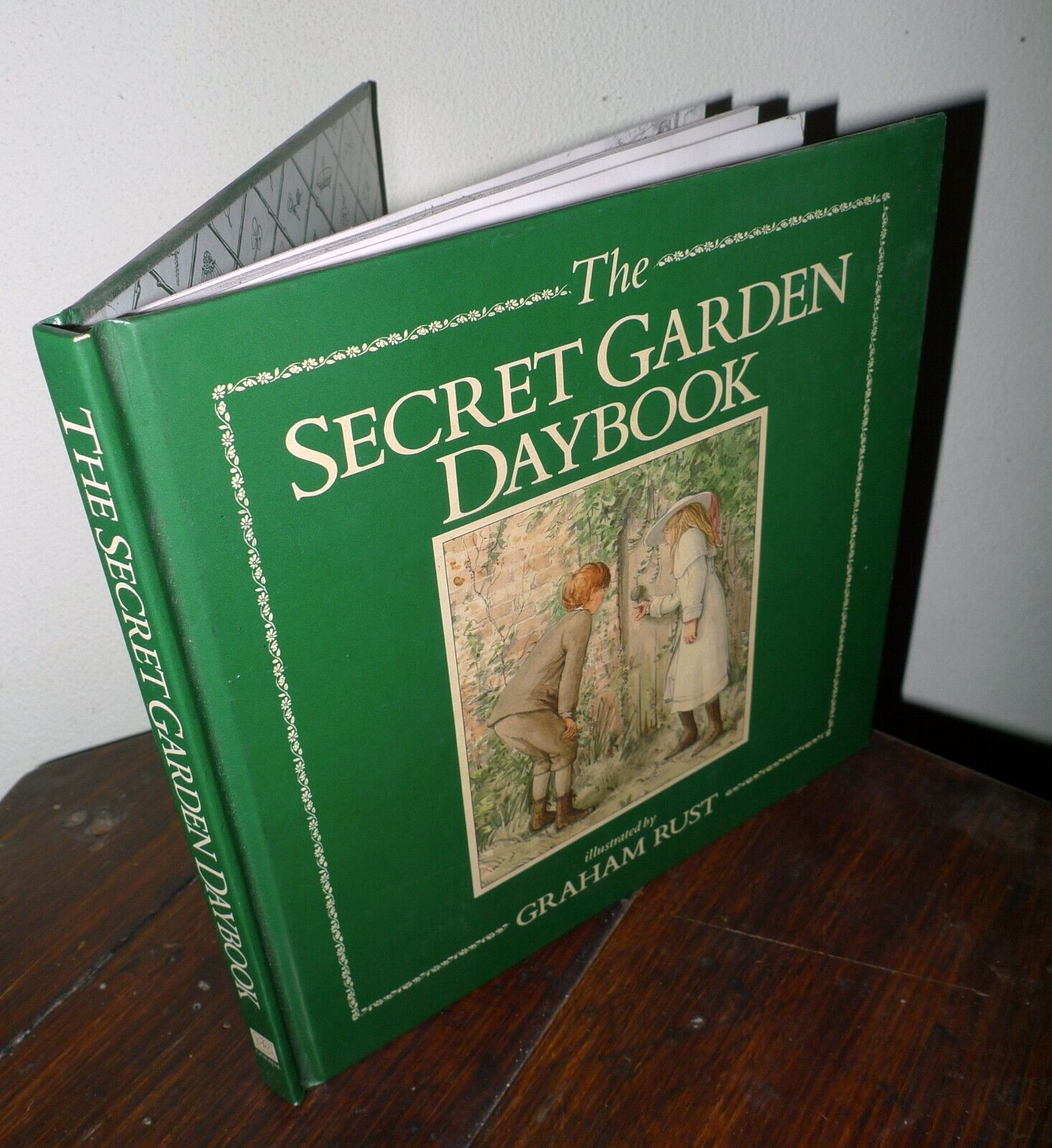THE SECRET GARDEN DAYBOOK.ILLUSTRATED BY GRAHAM RUST,'88[giardino,illustrazioni