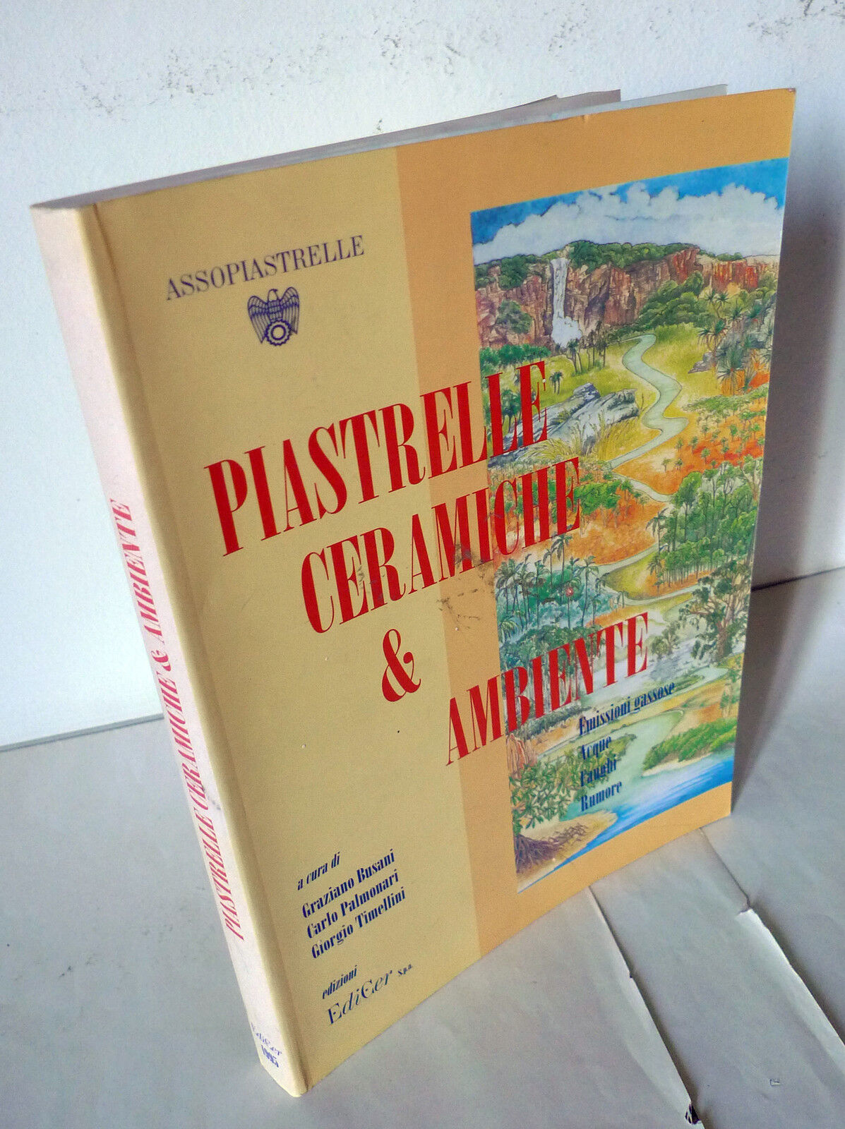 Timellini,PIASTRELLE CERAMICHE E AMBIENTE,1995[manuale,inquinamento,prevenzione