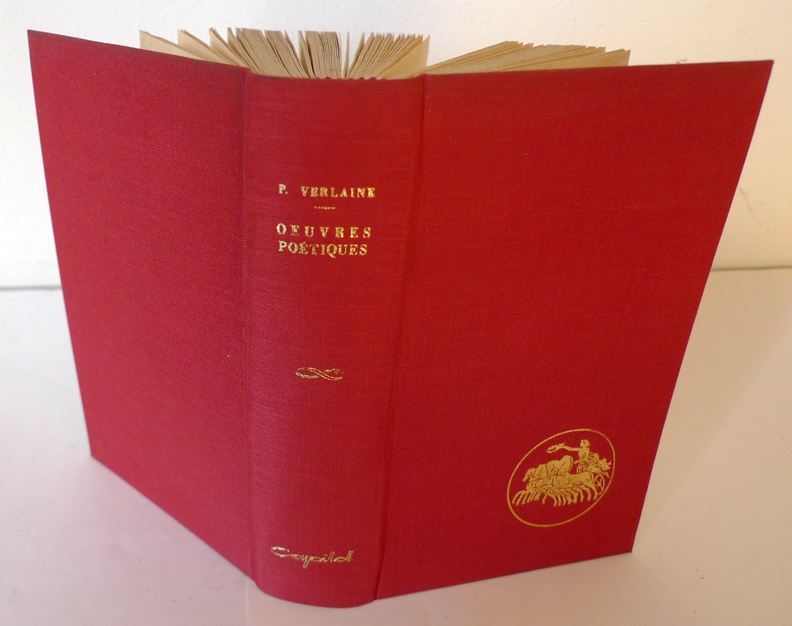 Verlaine,OEUVRES POÉTIQUES,1962 Capitol[poesia,note A.Cherubini