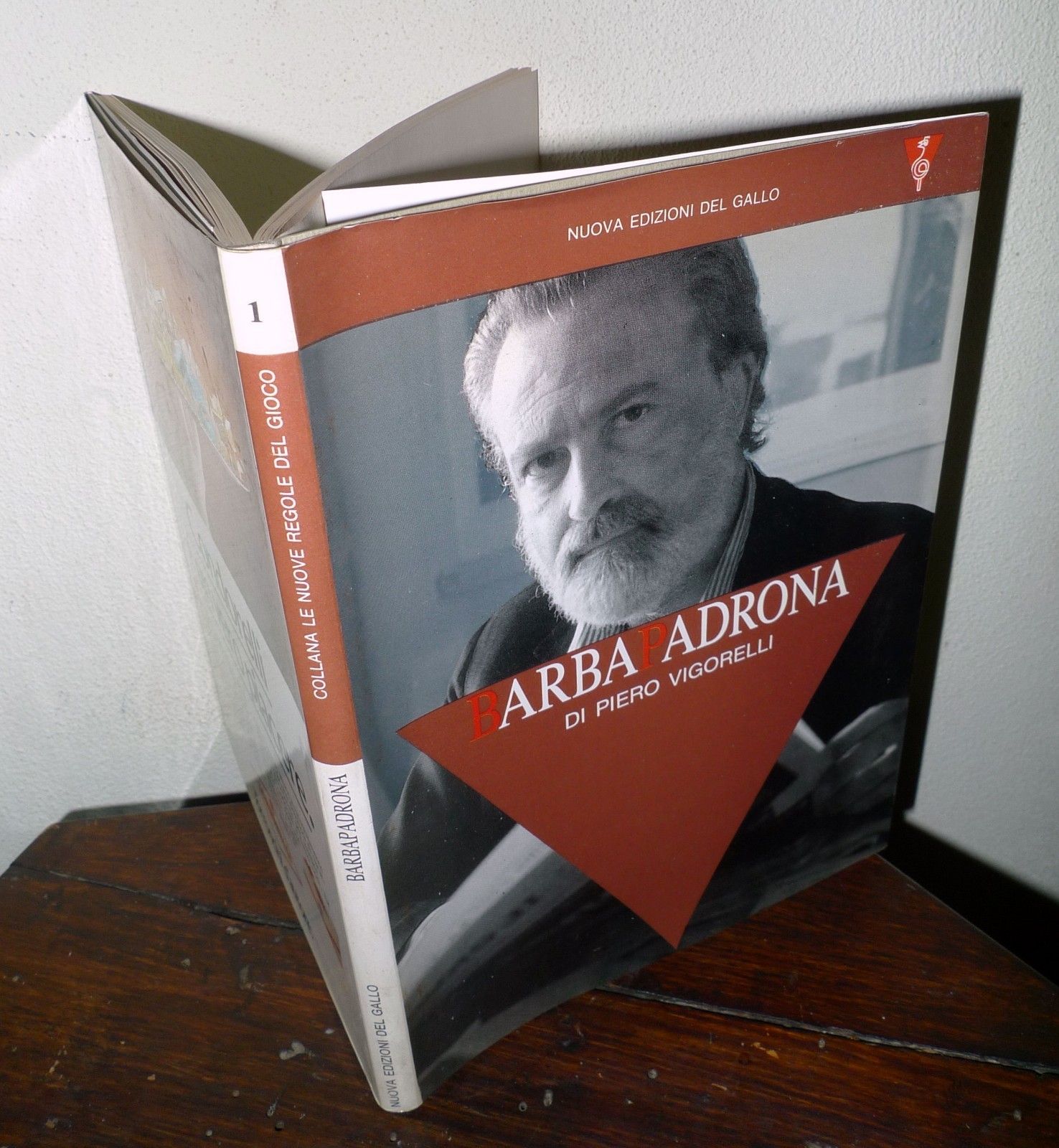 Vigorelli,BARBAPADRONA,'89 Ed.del Gallo[storia quotidiano LA REPUBBLICA,Scalfari