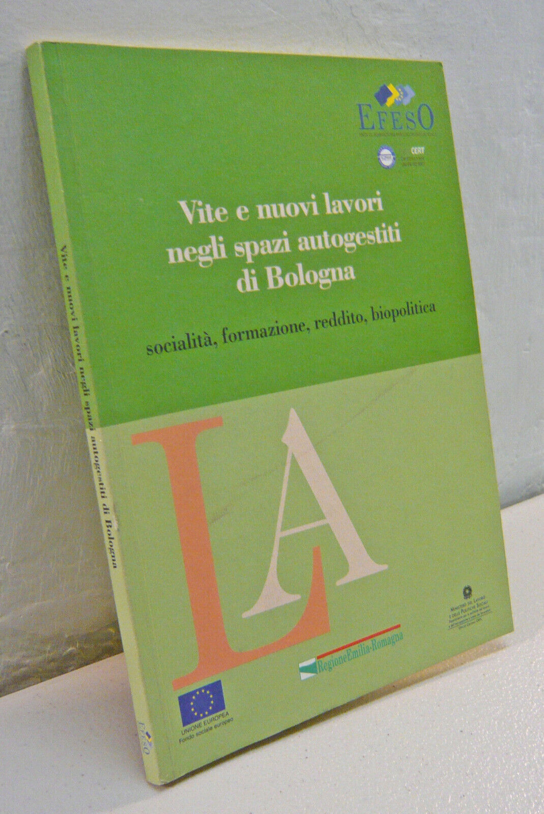 VITE E NUOVI LAVORI NEGLI SPAZI AUTOGESTITI DI BOLOGNA,2002 Efeso[centri …