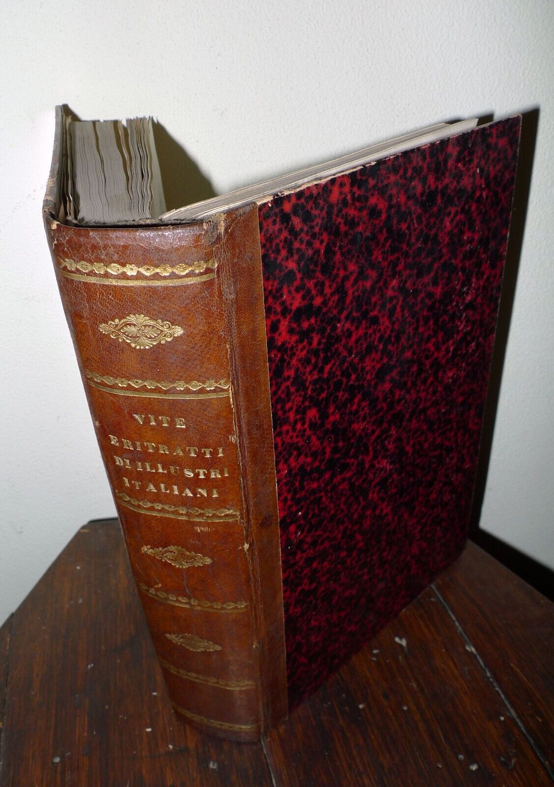 VITE E RITRATTI DI ILLUSTRI ITALIANI,1844 Alla Volpe,Bologna[INCISIONI