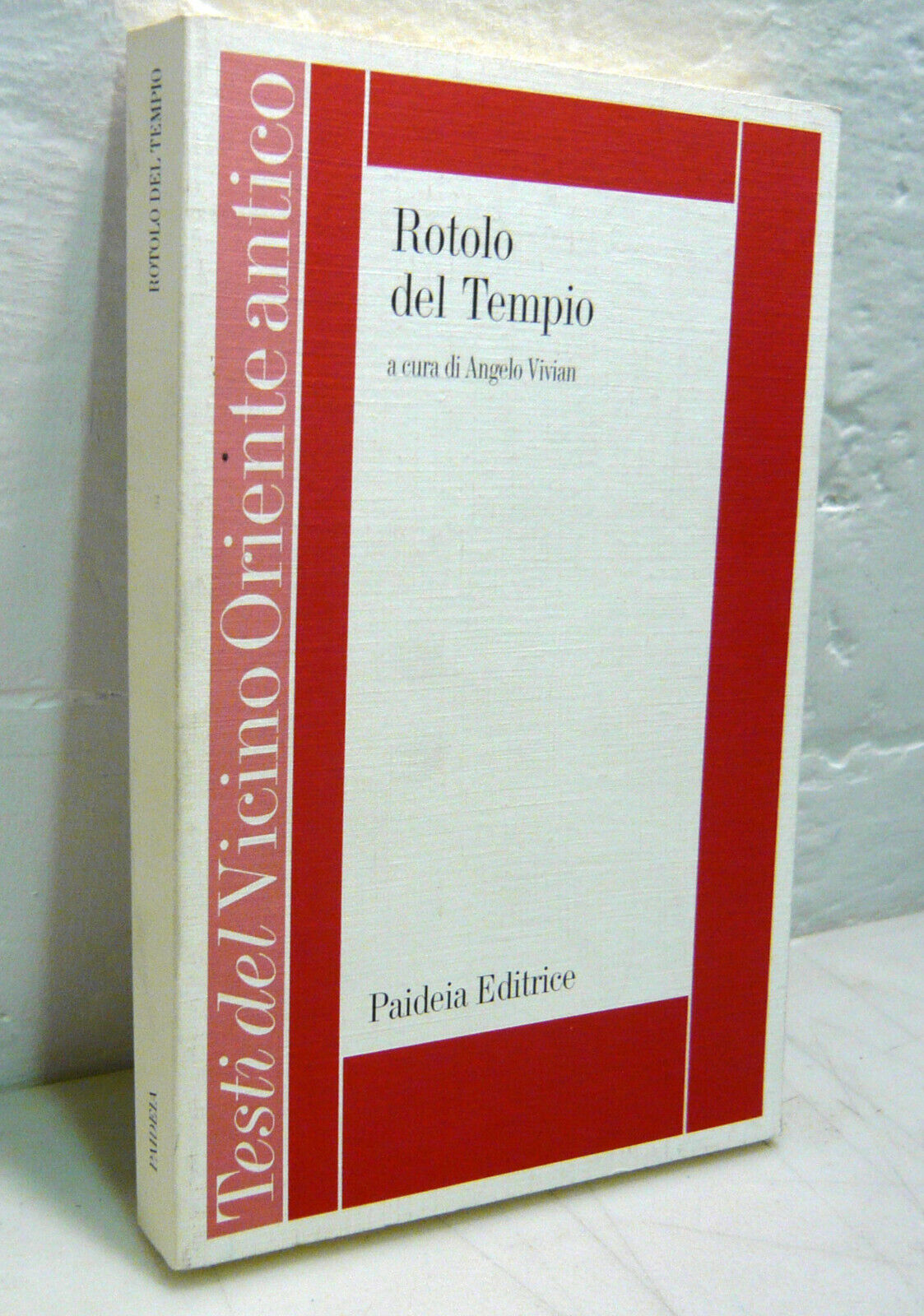 Vivian,ROTOLO DEL TEMPIO,1990 Paideia[Torah,ebraismo,letteratura giudaica