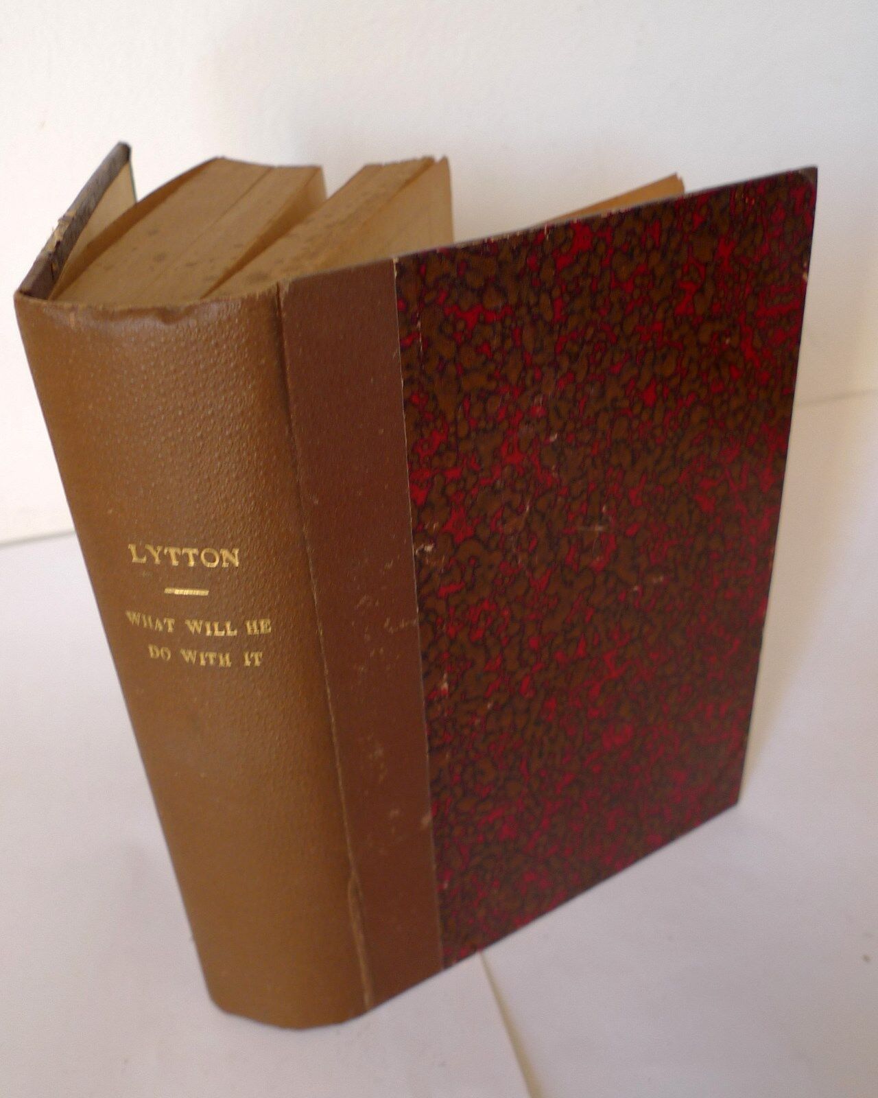 WHAT WILL HE DO WITH IT? BY PISISTRATUS CAXTON.A NOVEL …