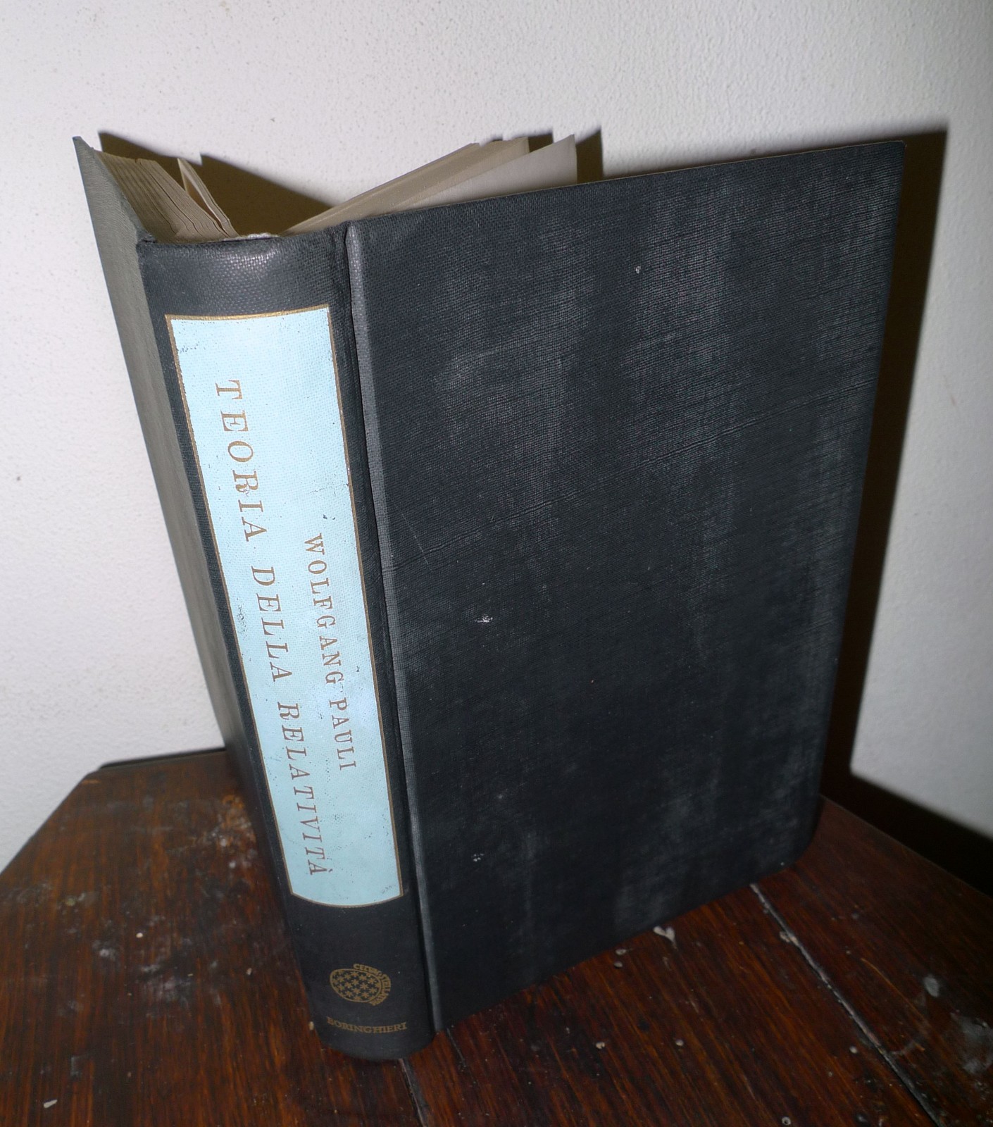 Wolfgang Pauli,TEORIA DELLA RELATIVITÀ,1958 Boringhieri[FISICA CONTEMPORANEA