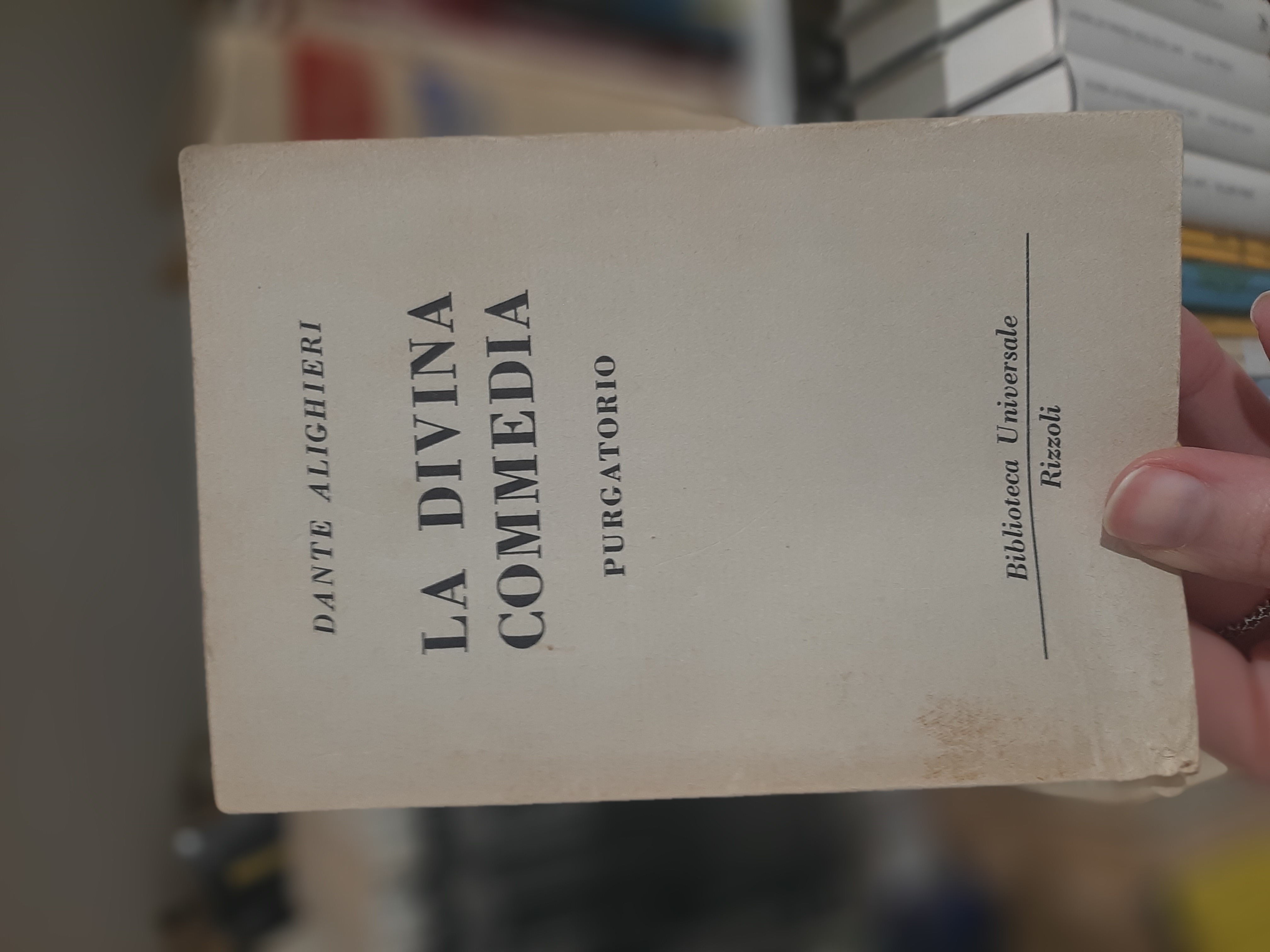 La Divina Commedia - Purgatorio