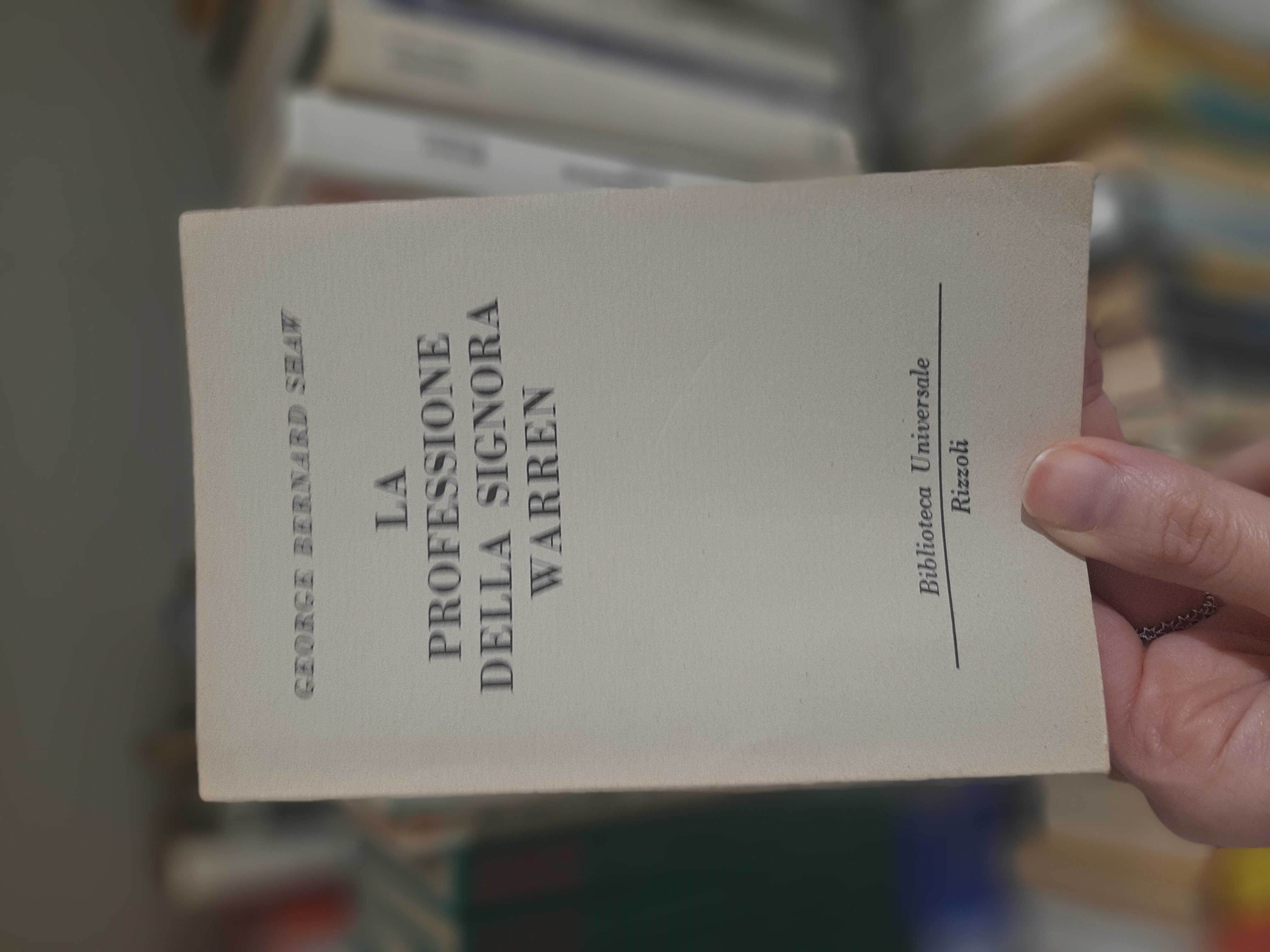 La professione della signora Warren