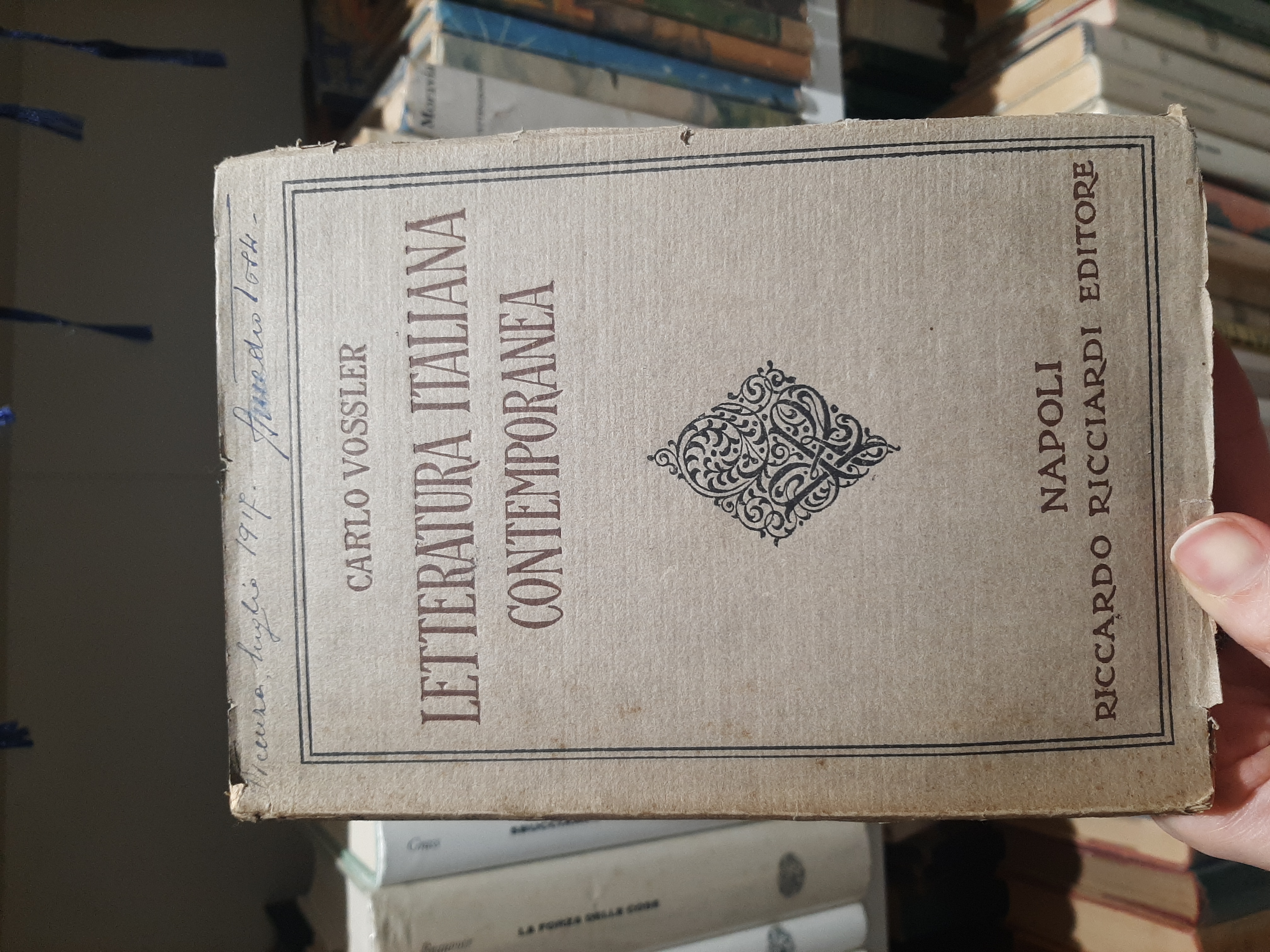 Letteratura italiana contemporanea