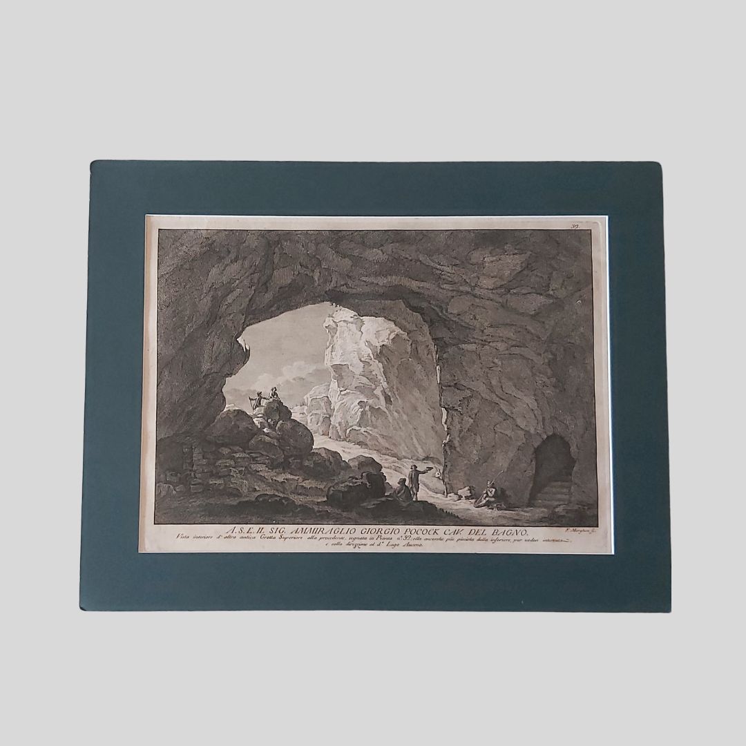 A.S.E. Il sig. Ammiraglio Giorgio Pocock Cav. del Bagno. Vista …