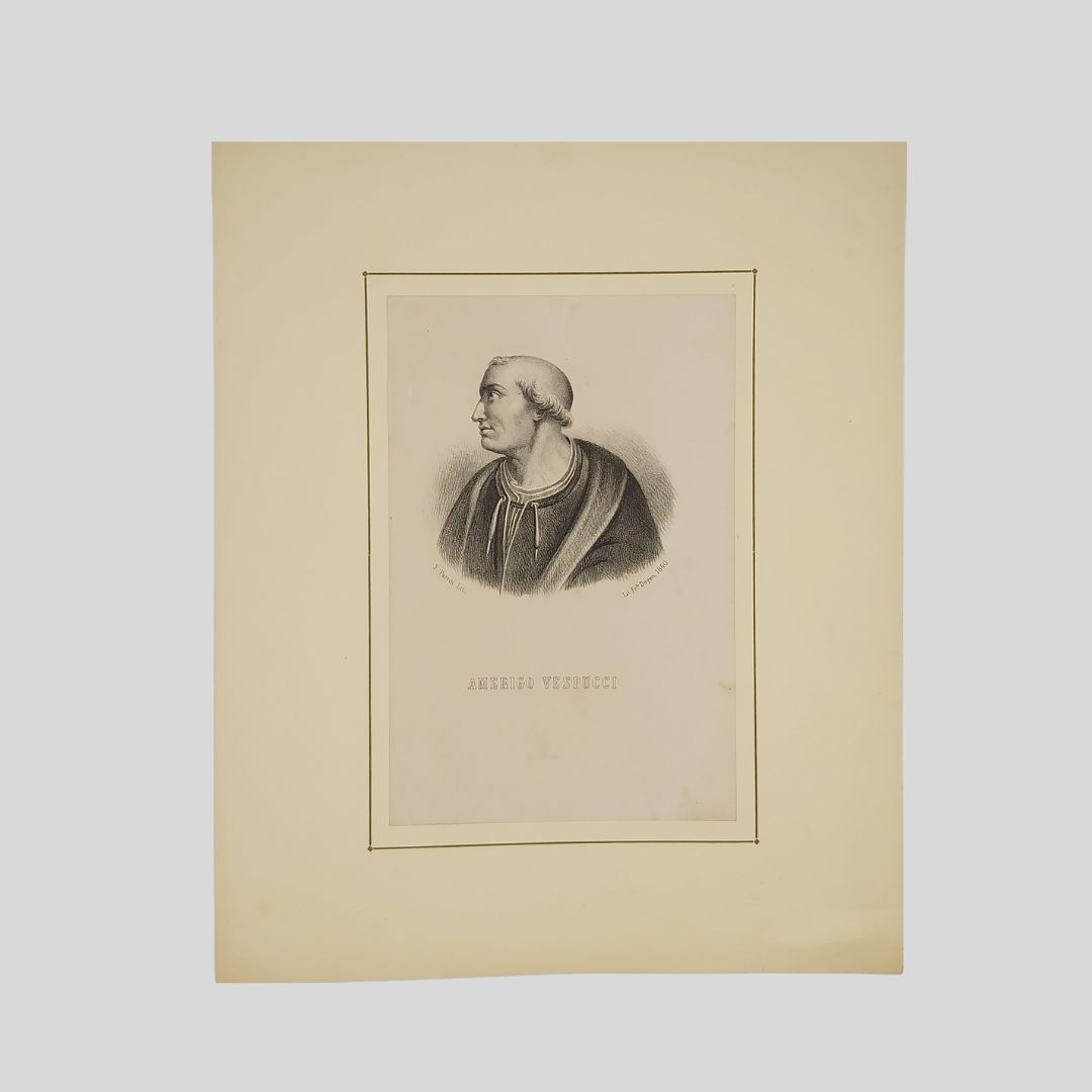 Amerigo Vespucci [1454-1512] Navigatore, esploratore e cartografo