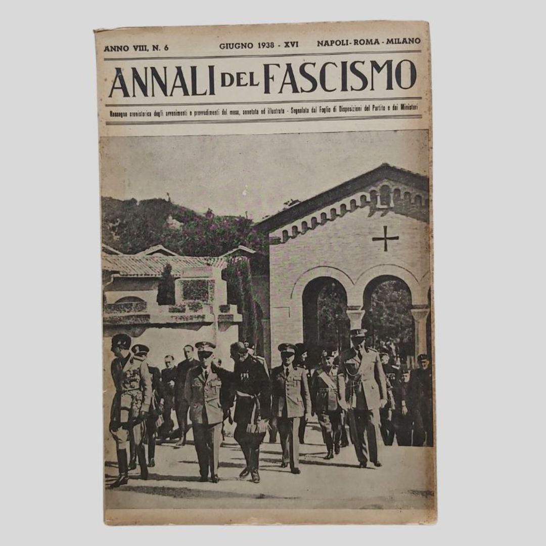 Annali del Fascismo. Rassegna cronistorica degli avvenimenti e provvedimenti del …