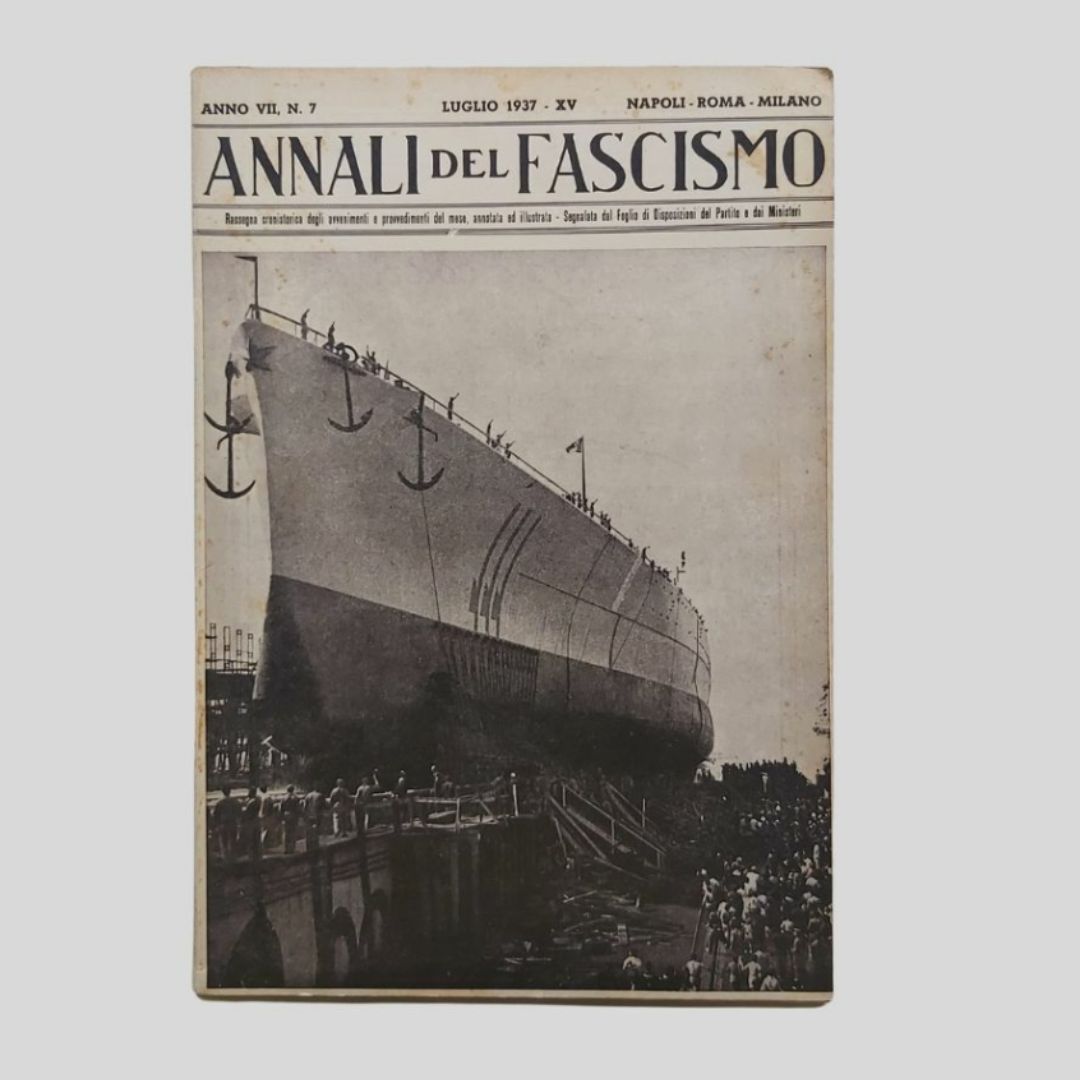 Annali del Fascismo. Rassegna cronistorica degli avvenimenti e provvedimenti del …