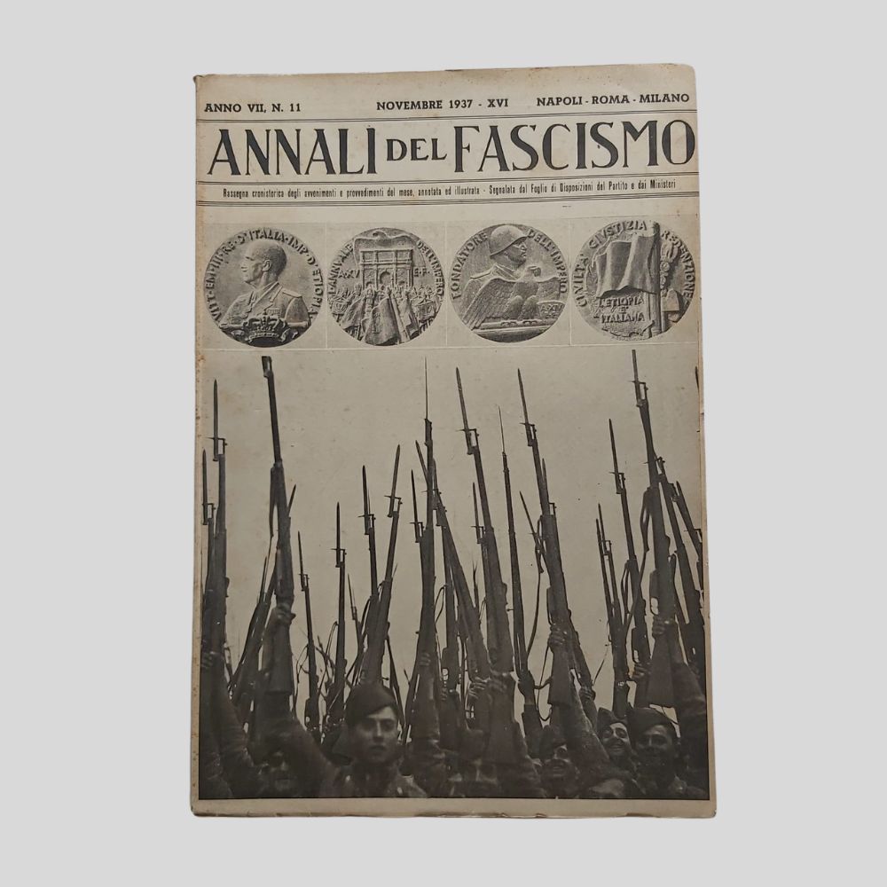 Annali del Fascismo. Rassegna cronistorica degli avvenimenti e provvedimenti del …