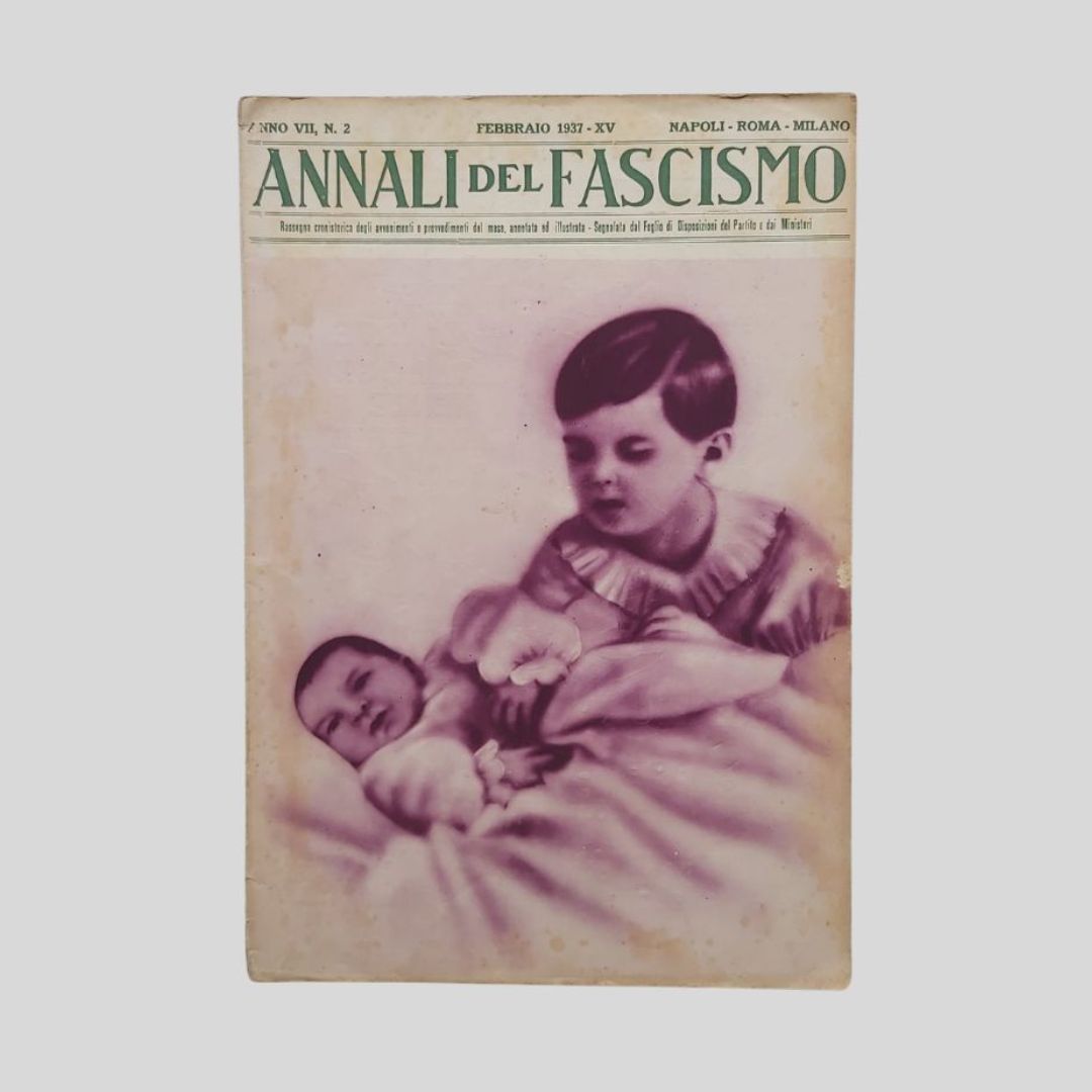 Annali del Fascismo. Rassegna cronistorica degli avvenimenti e provvedimenti del …