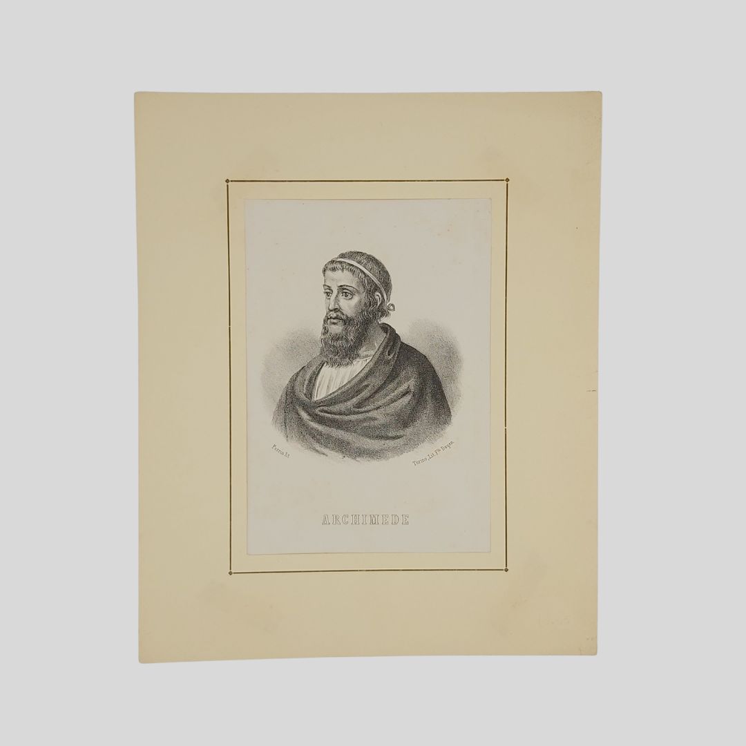 Archimede [287 a.c. circa-212 a.c.] Matematico, e inventore siceliota