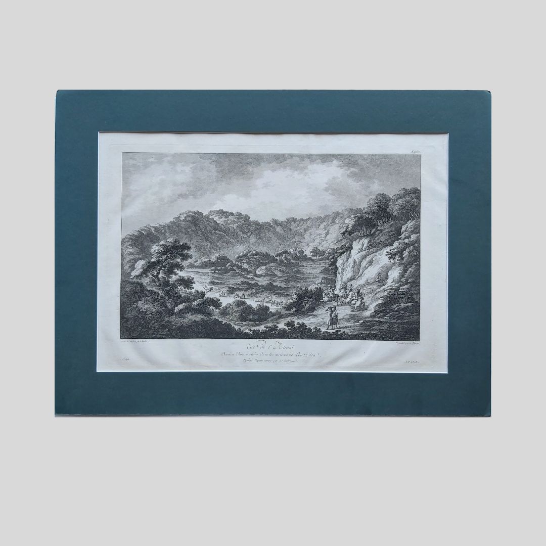 Astroni. Pozzuoli. Vue de l’Astruni ancien volcan eteint dans les …