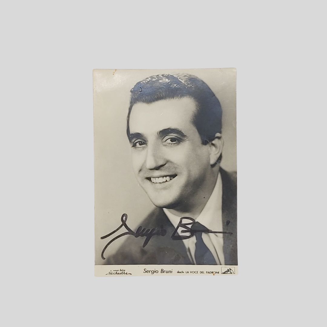 Autografo su fotografia