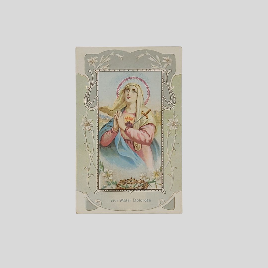 Ave Mater Dolorosa.