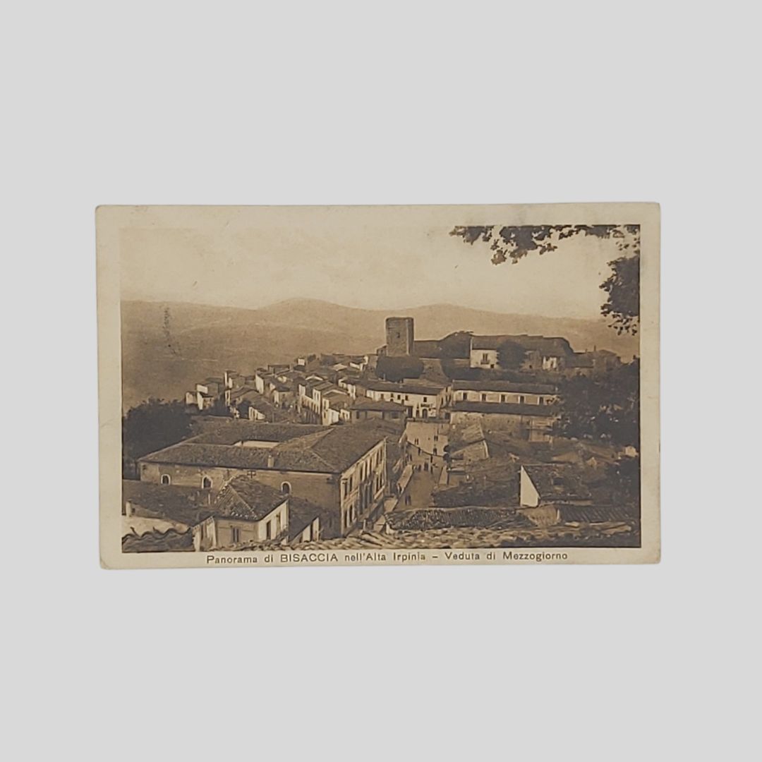 Bisaccia. Panorama. Veduta di Mezzogiorno.